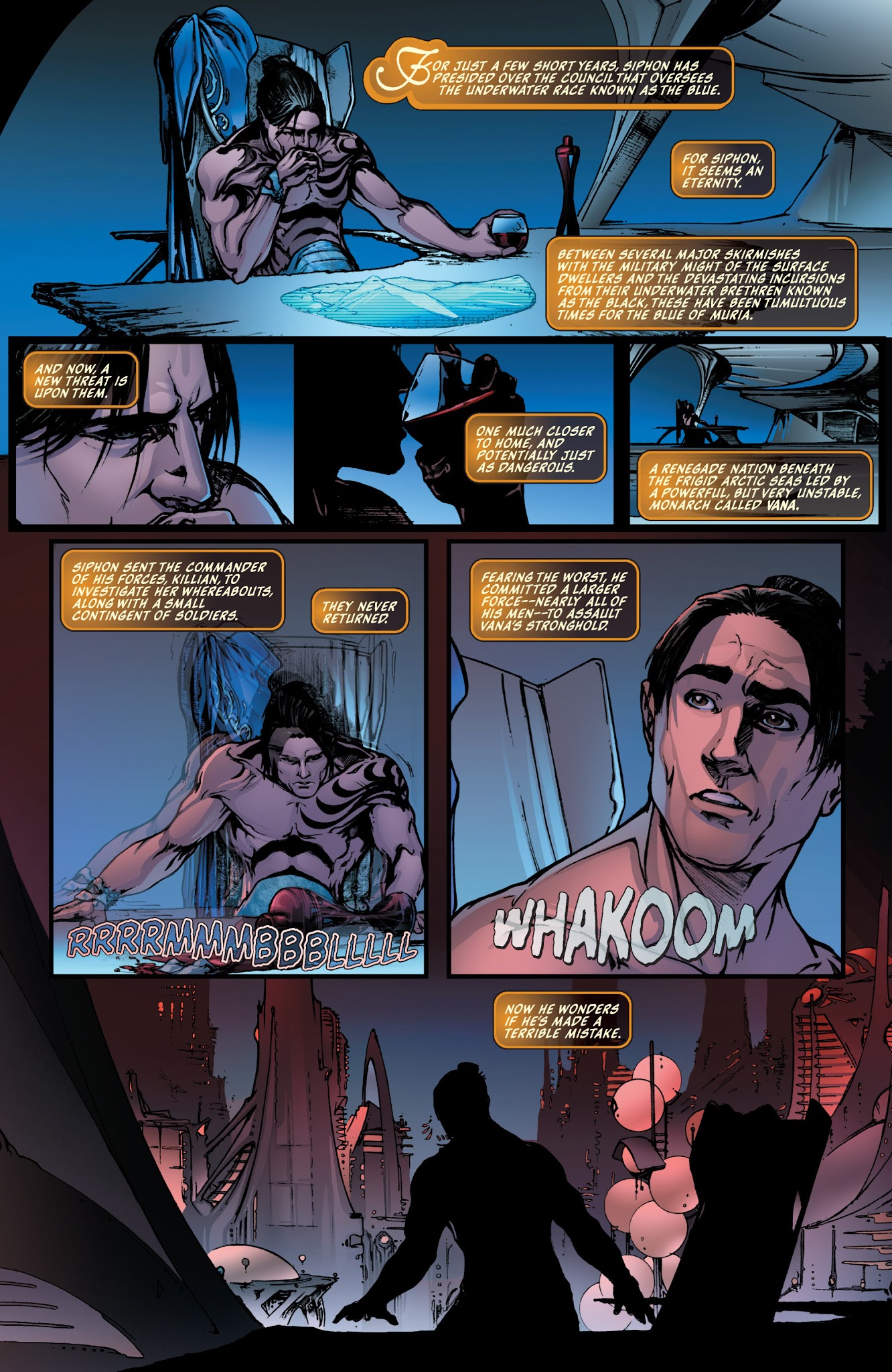 Read online Michael Turner's Fathom (2013) comic -  Issue #7 - 4
