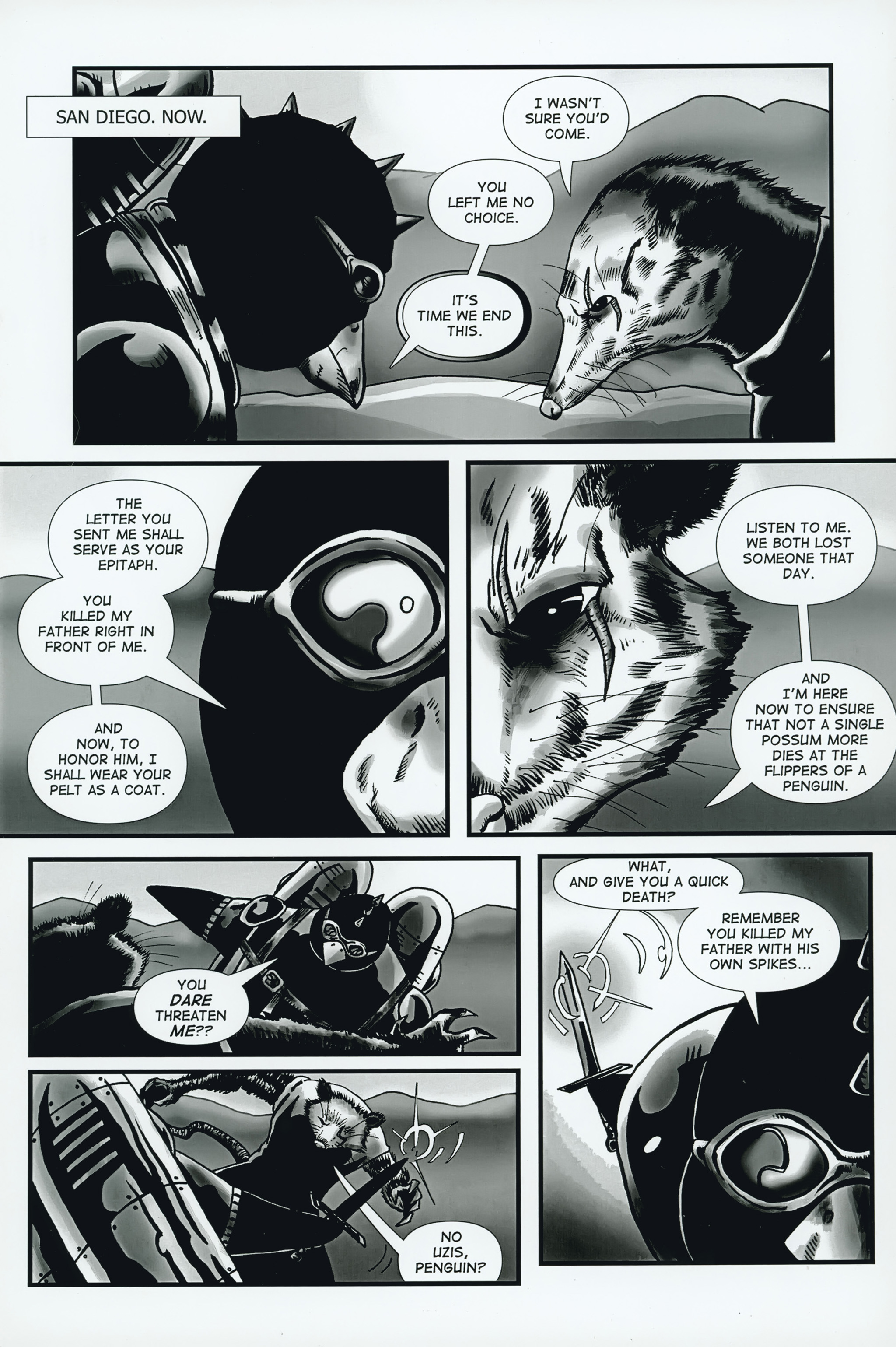 Read online Penguins vs. Possums comic -  Issue #3 - 5