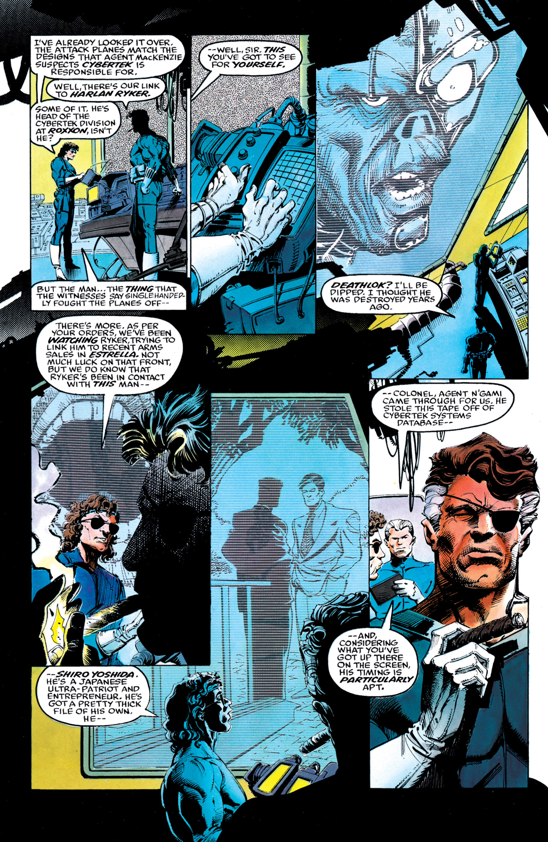 Read online Deathlok (1990) comic -  Issue #3 - 4