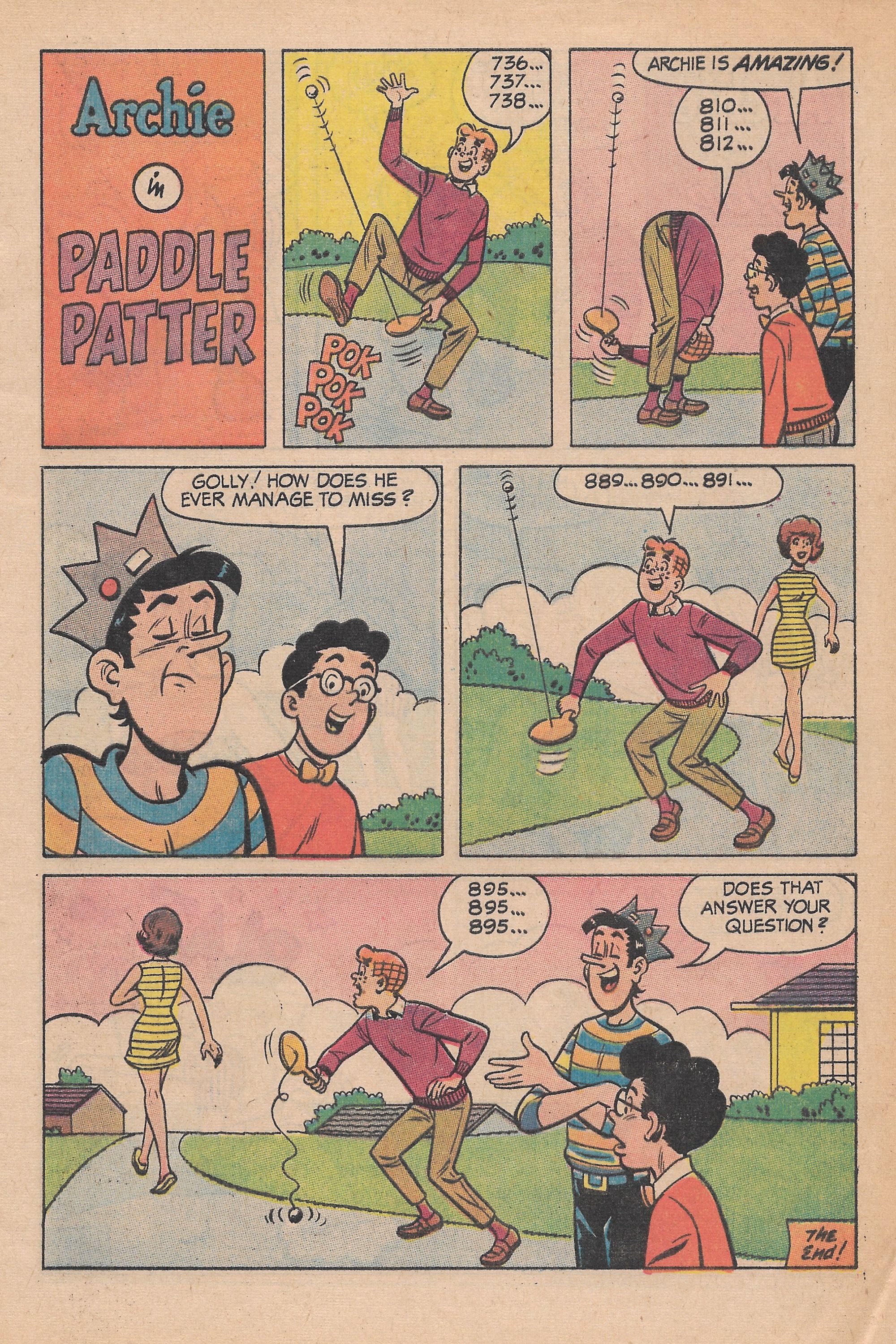 Read online Archie's Joke Book Magazine comic -  Issue #128 - 5