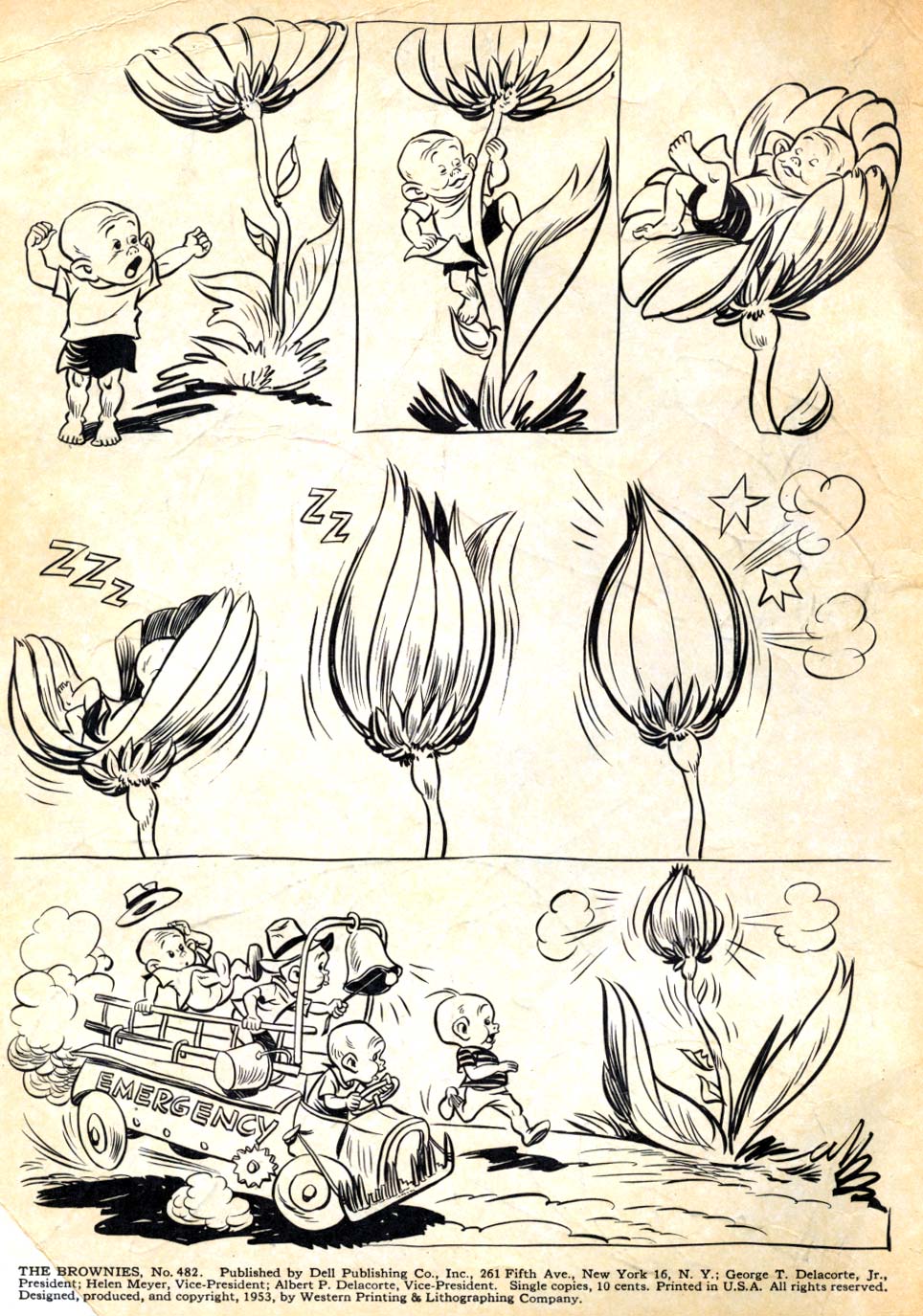 Read online Four Color Comics comic -  Issue #482 - 2