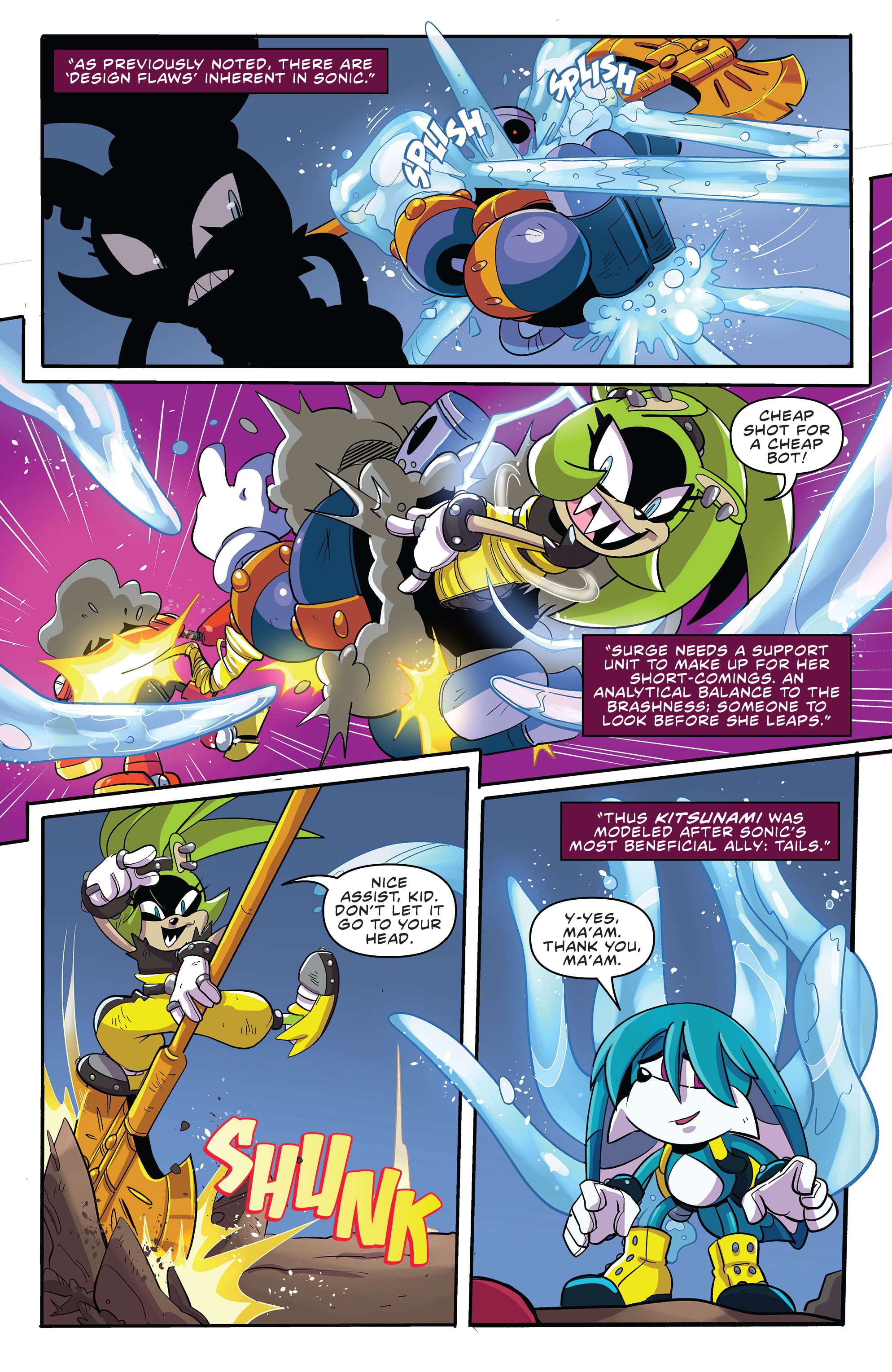 Read online Sonic the Hedgehog: Imposter Syndrome comic -  Issue #1 - 6
