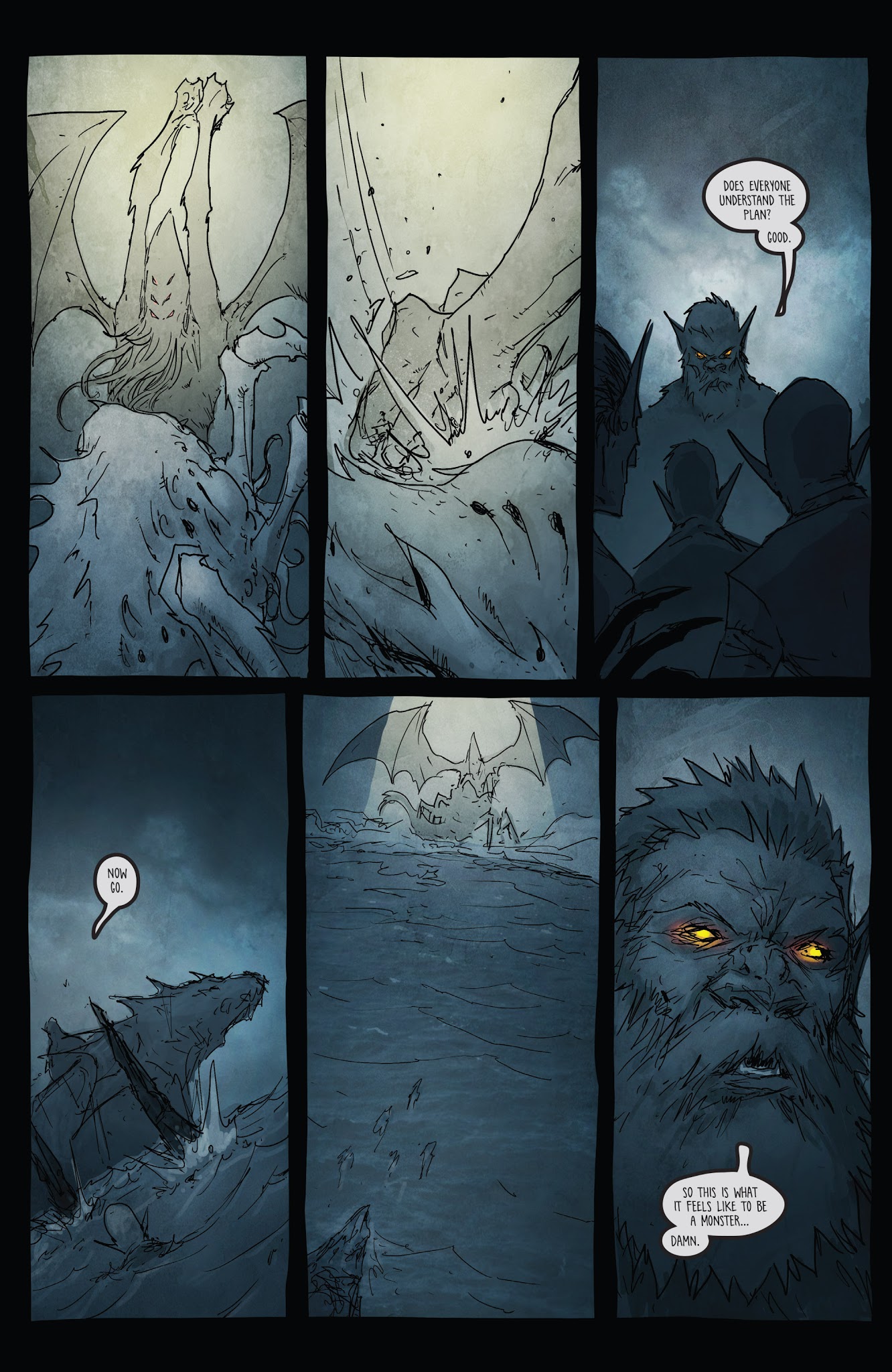 Read online Broken Moon: Legends of the Deep comic -  Issue #6 - 7