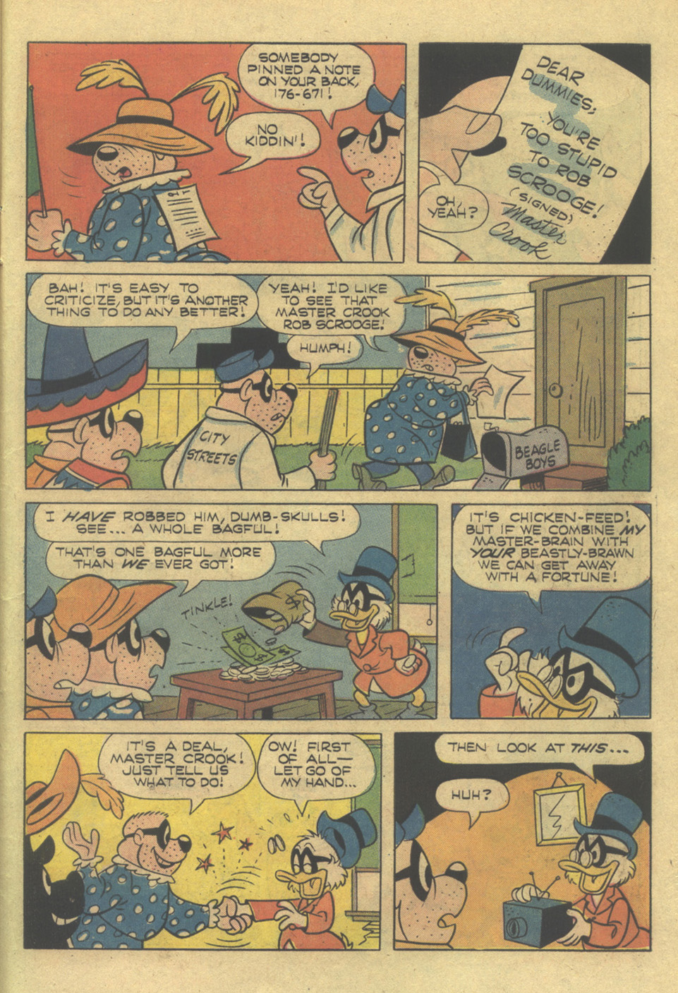 Read online Walt Disney THE BEAGLE BOYS comic -  Issue #27 - 27