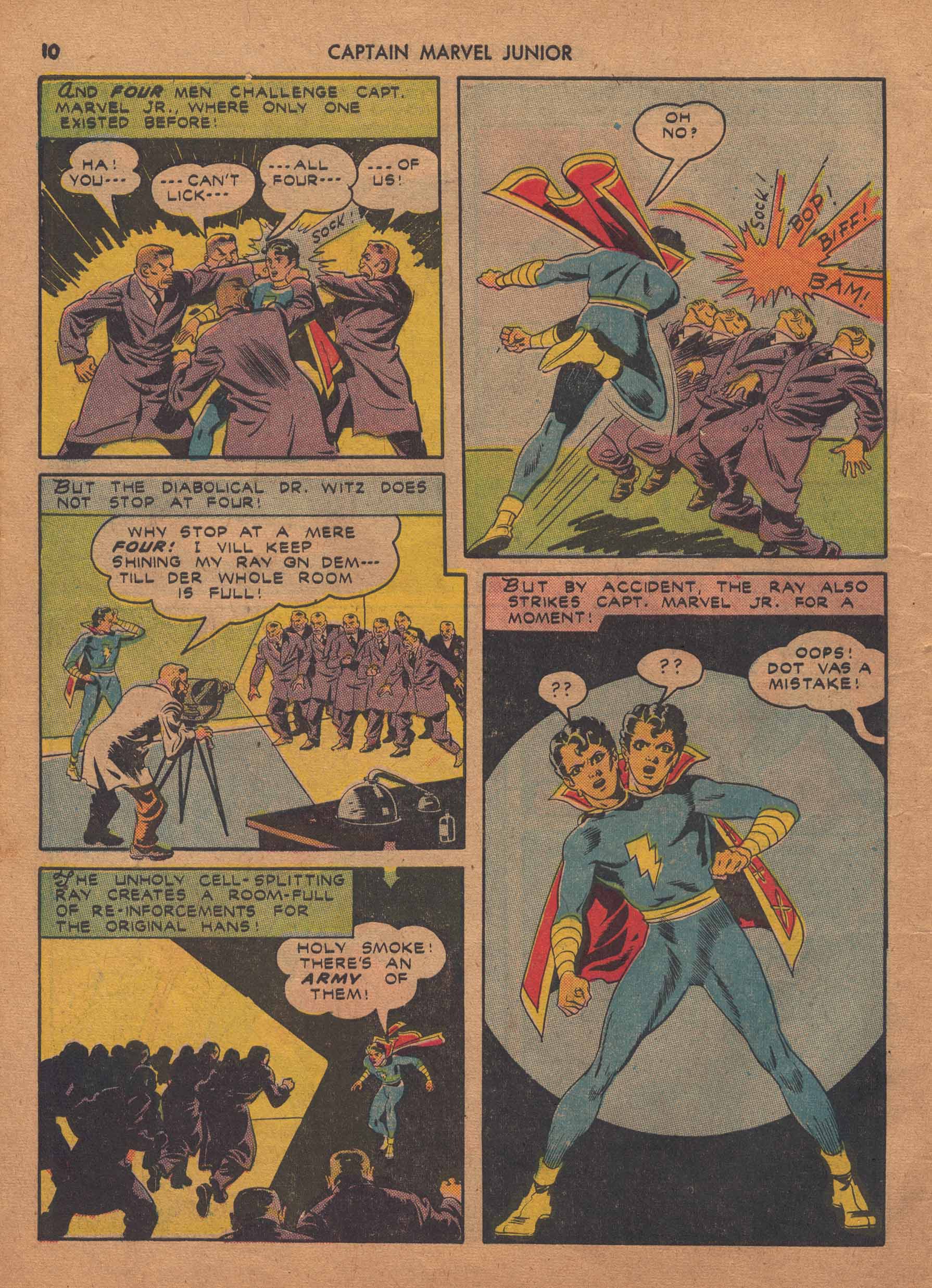 Read online Captain Marvel, Jr. comic -  Issue #8 - 11