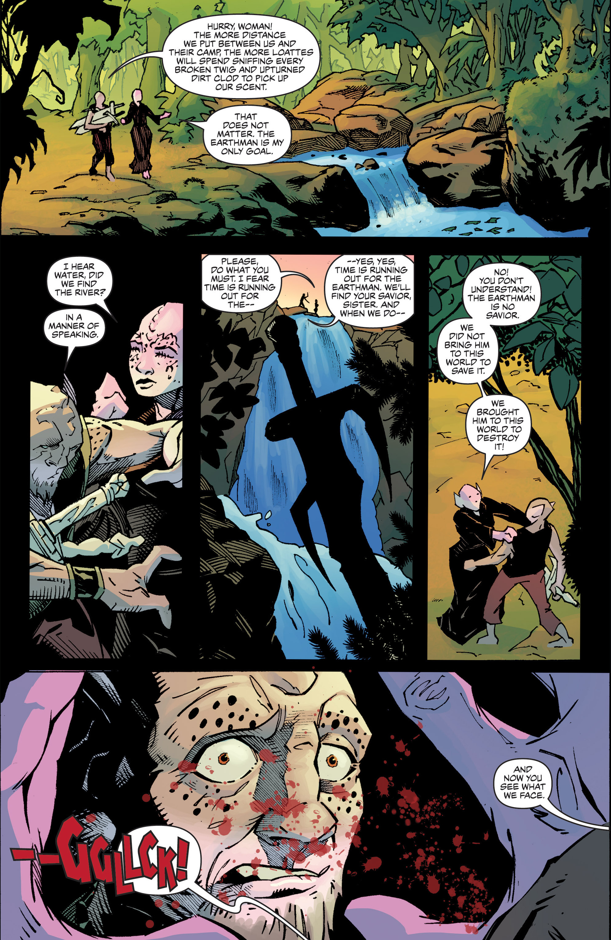 Read online Bigfoot: Sword of the Earthman (2015) comic -  Issue #4 - 23