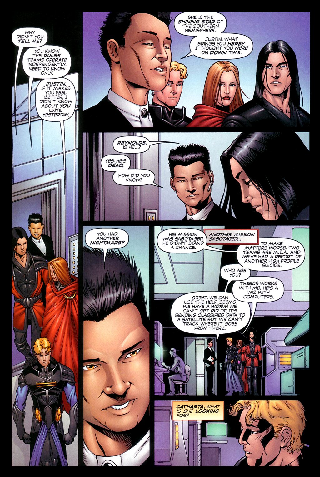 Read online Black Tide comic -  Issue #4 - 15