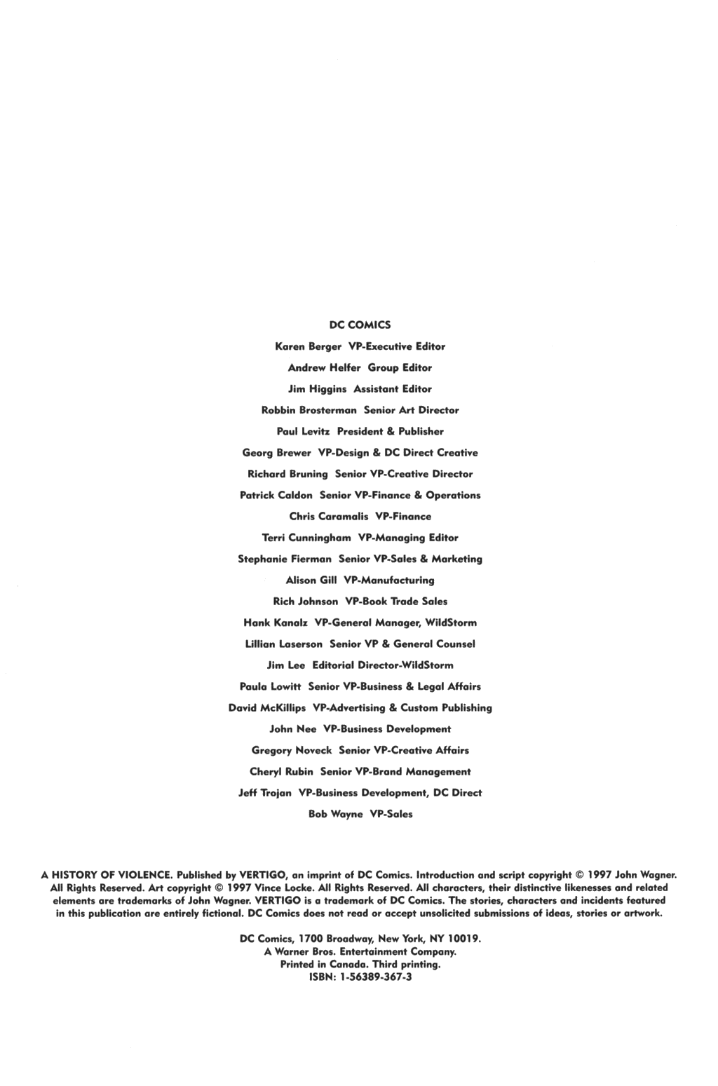 Read online A History of Violence comic -  Issue #A History of Violence Full - 5