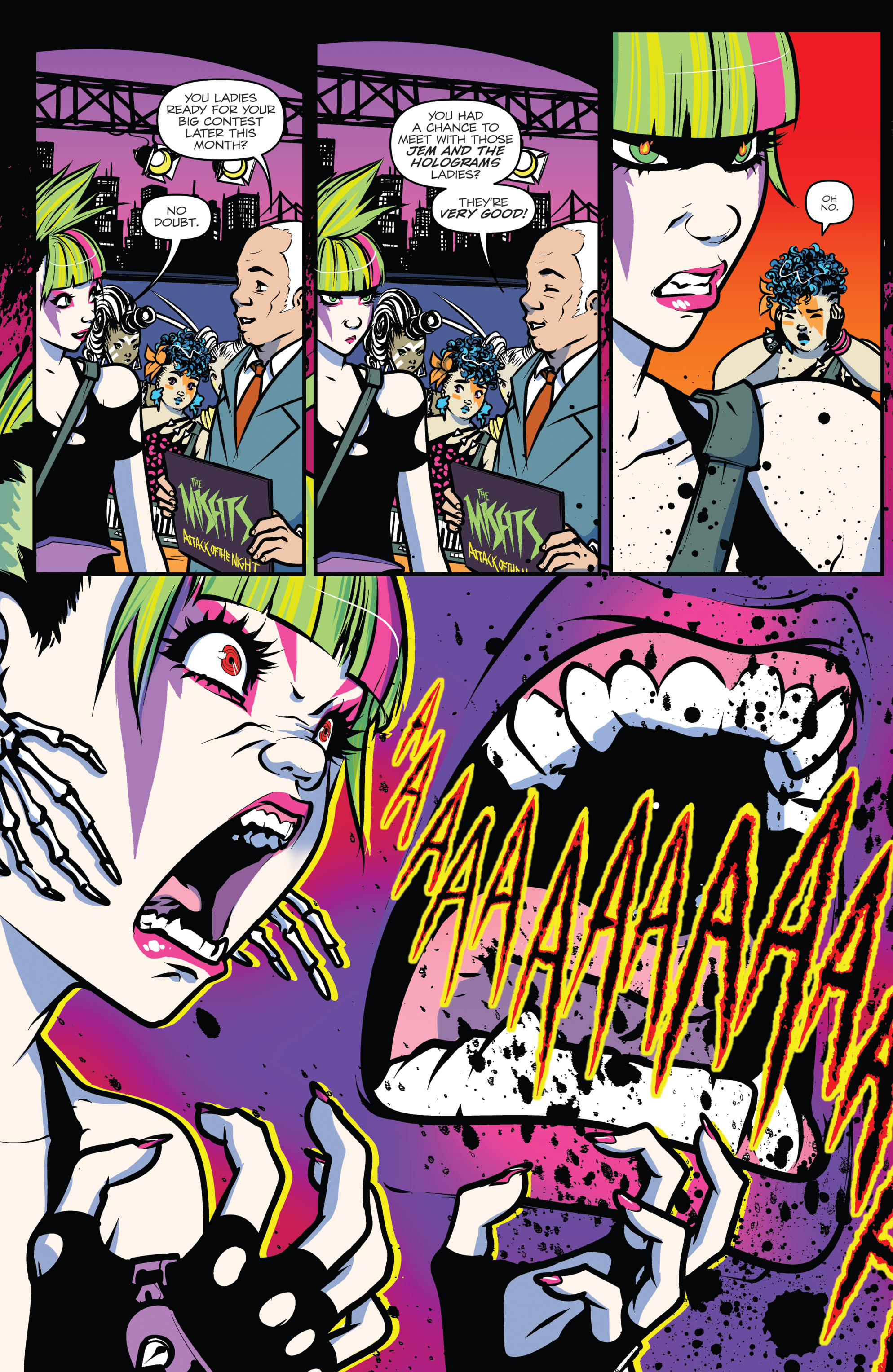 Read online Jem and The Holograms comic -  Issue #4 - 22