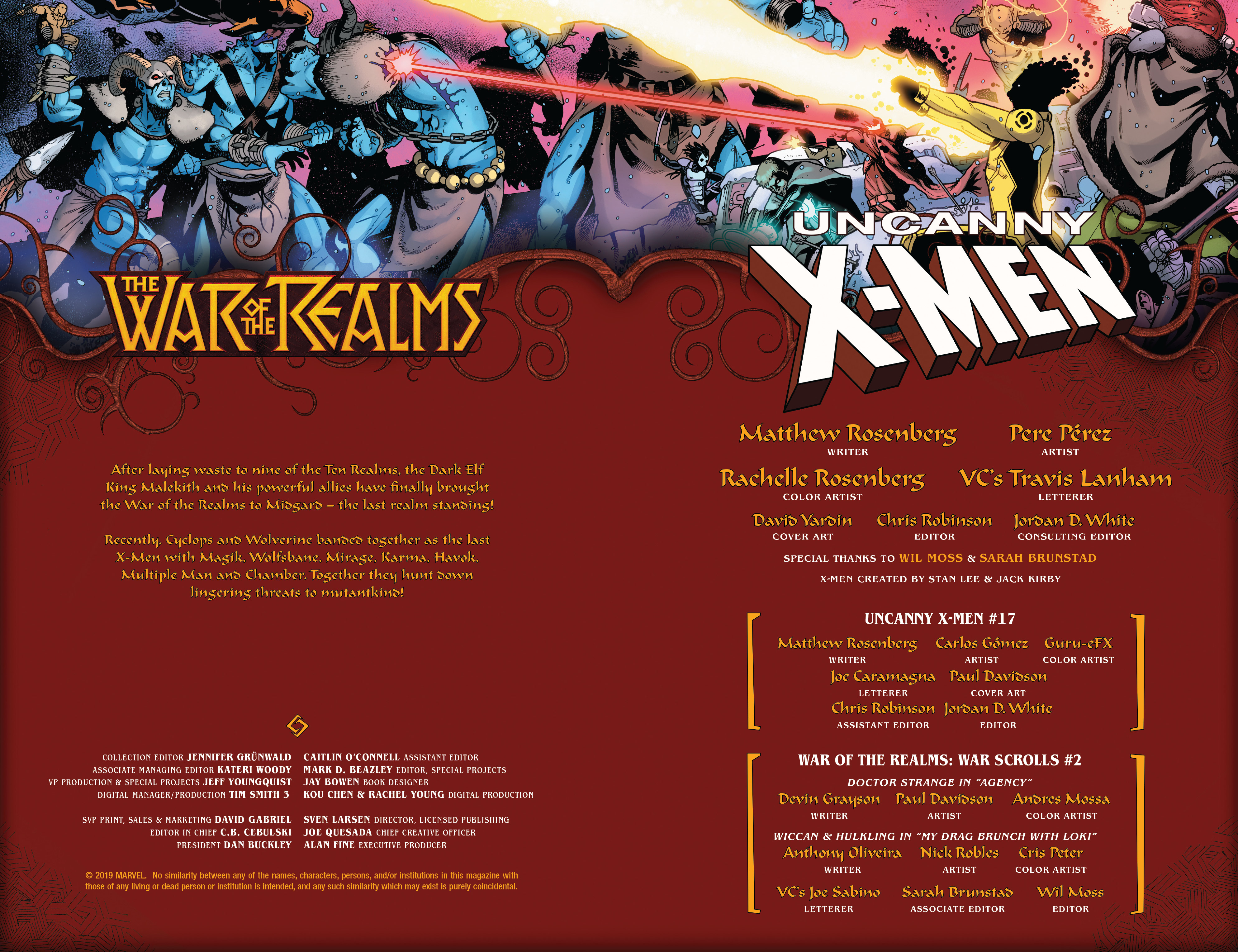 Read online War of the Realms: Uncanny X-Men comic -  Issue # _TPB - 3