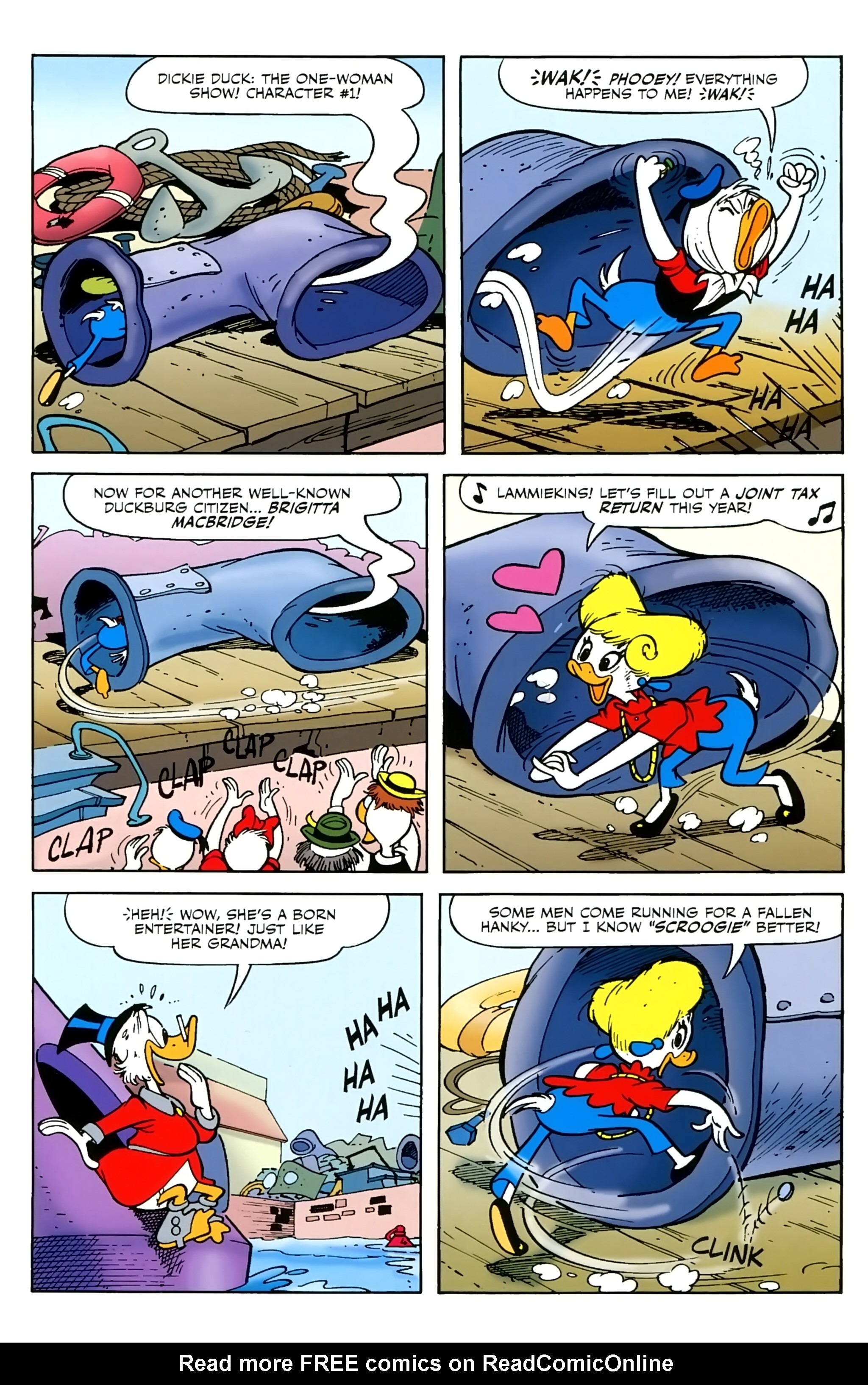 Read online Uncle Scrooge (2015) comic -  Issue #18 - 21