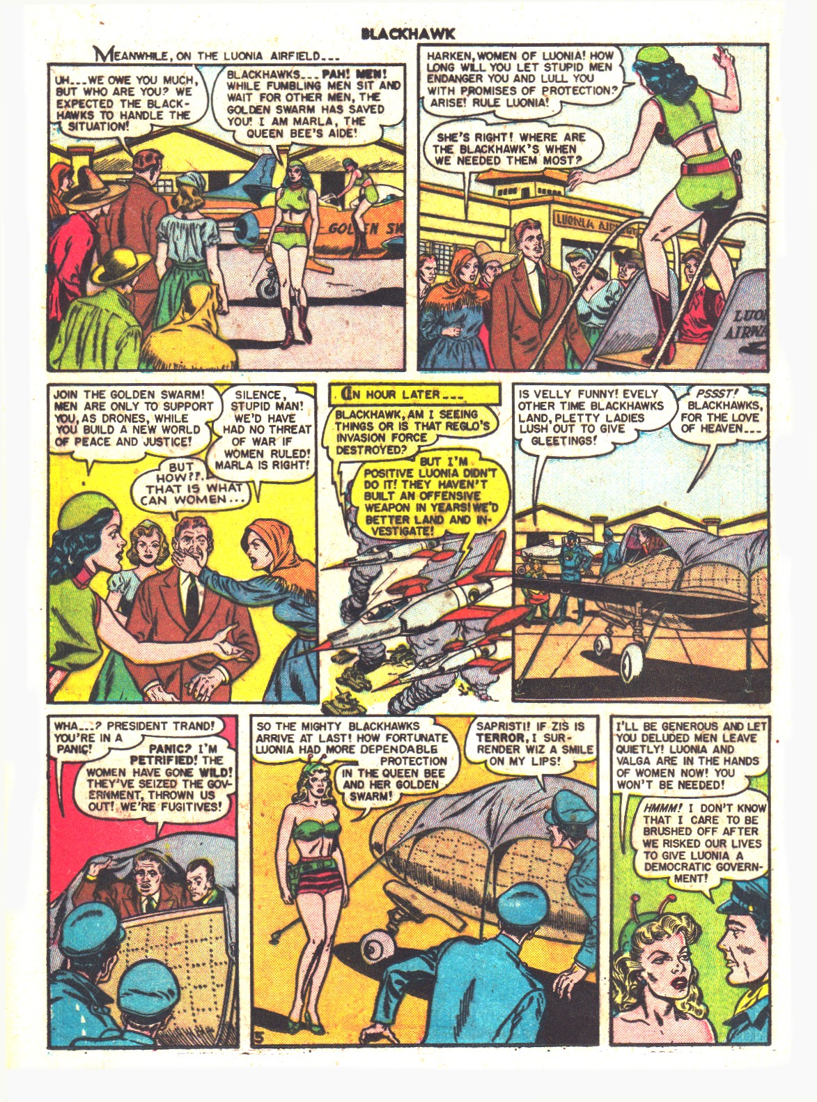 Read online Blackhawk (1957) comic -  Issue #38 - 20