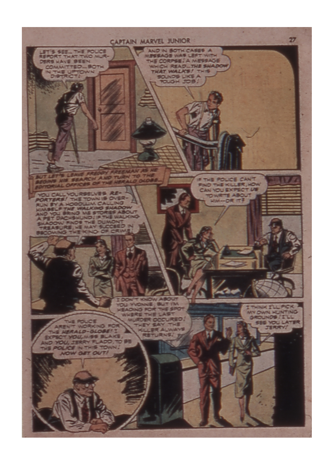 Read online Captain Marvel, Jr. comic -  Issue #1 - 27