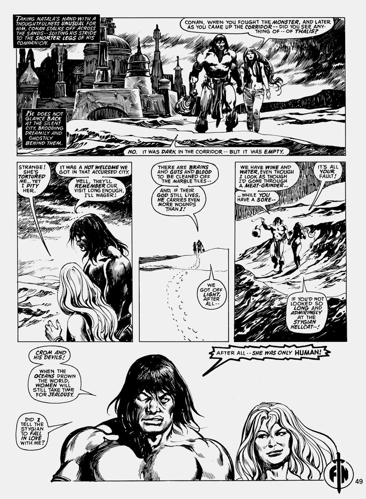 Read online Conan Saga comic -  Issue #16 - 49