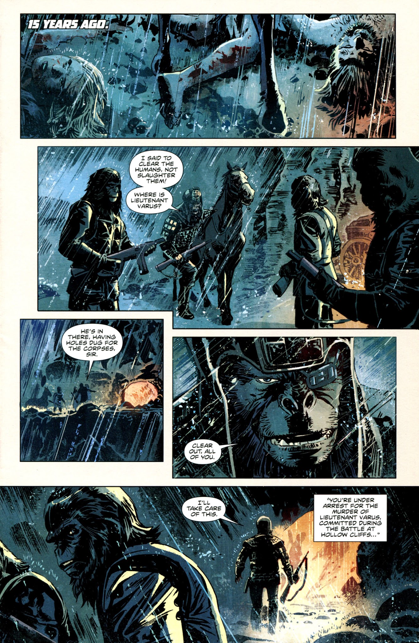 Read online Betrayal of the Planet of the Apes comic -  Issue #2 - 3