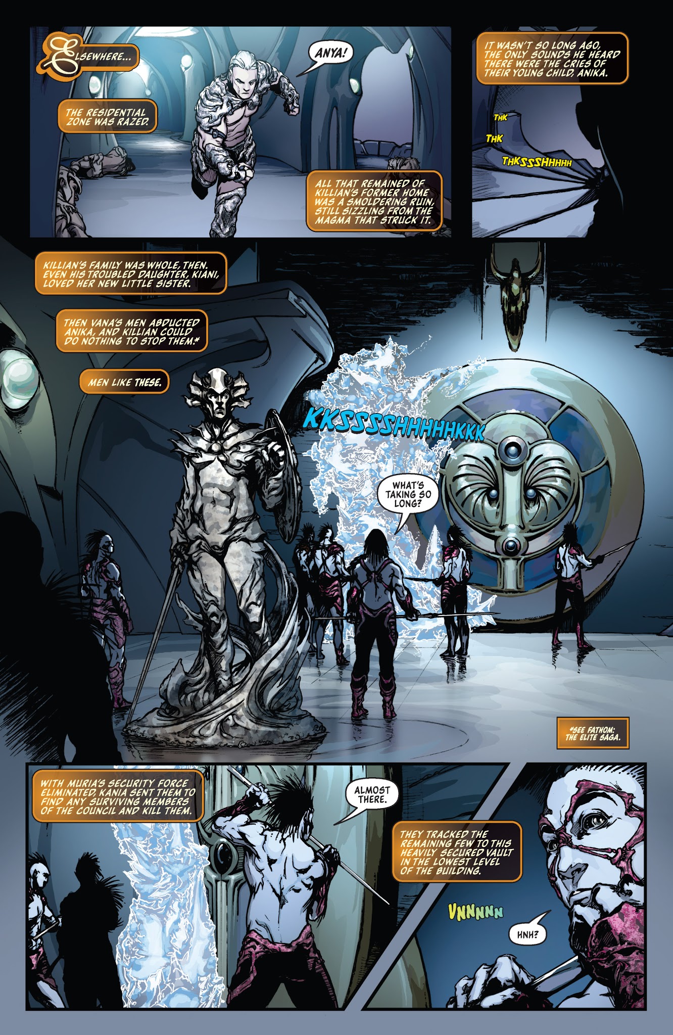 Read online Michael Turner's Fathom (2013) comic -  Issue #8 - 9