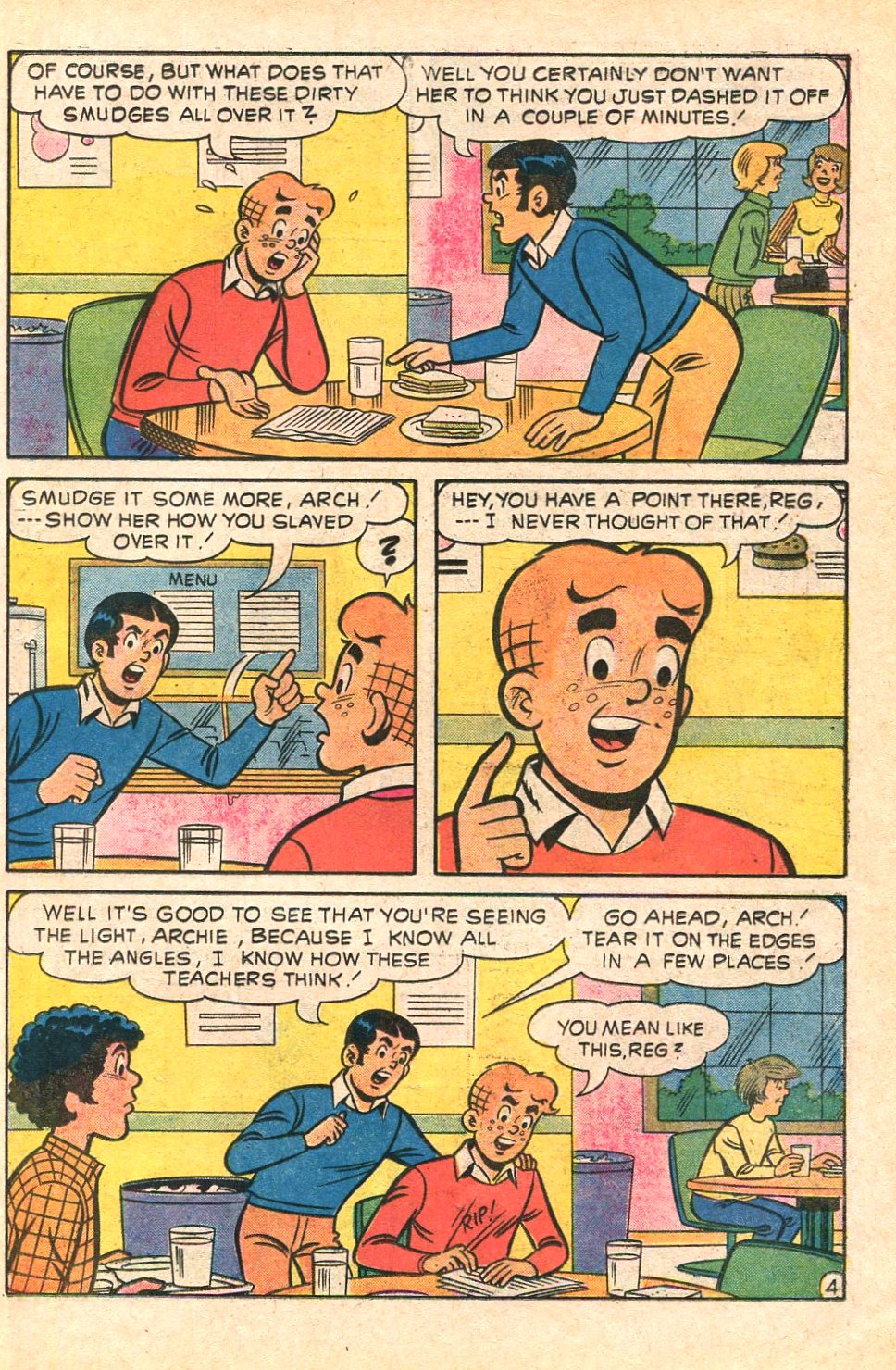 Read online Reggie and Me (1966) comic -  Issue #69 - 23