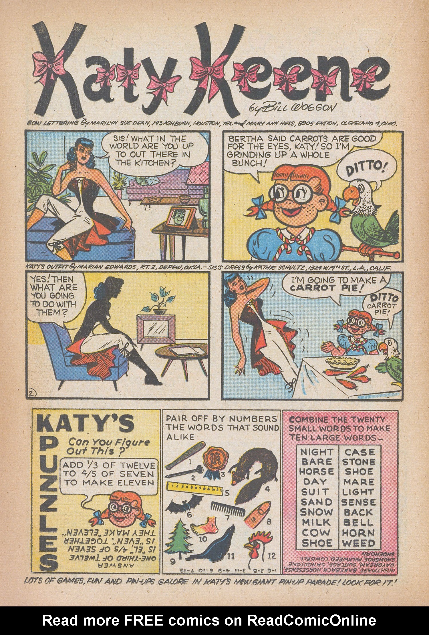 Read online Katy Keene (1949) comic -  Issue #26 - 16