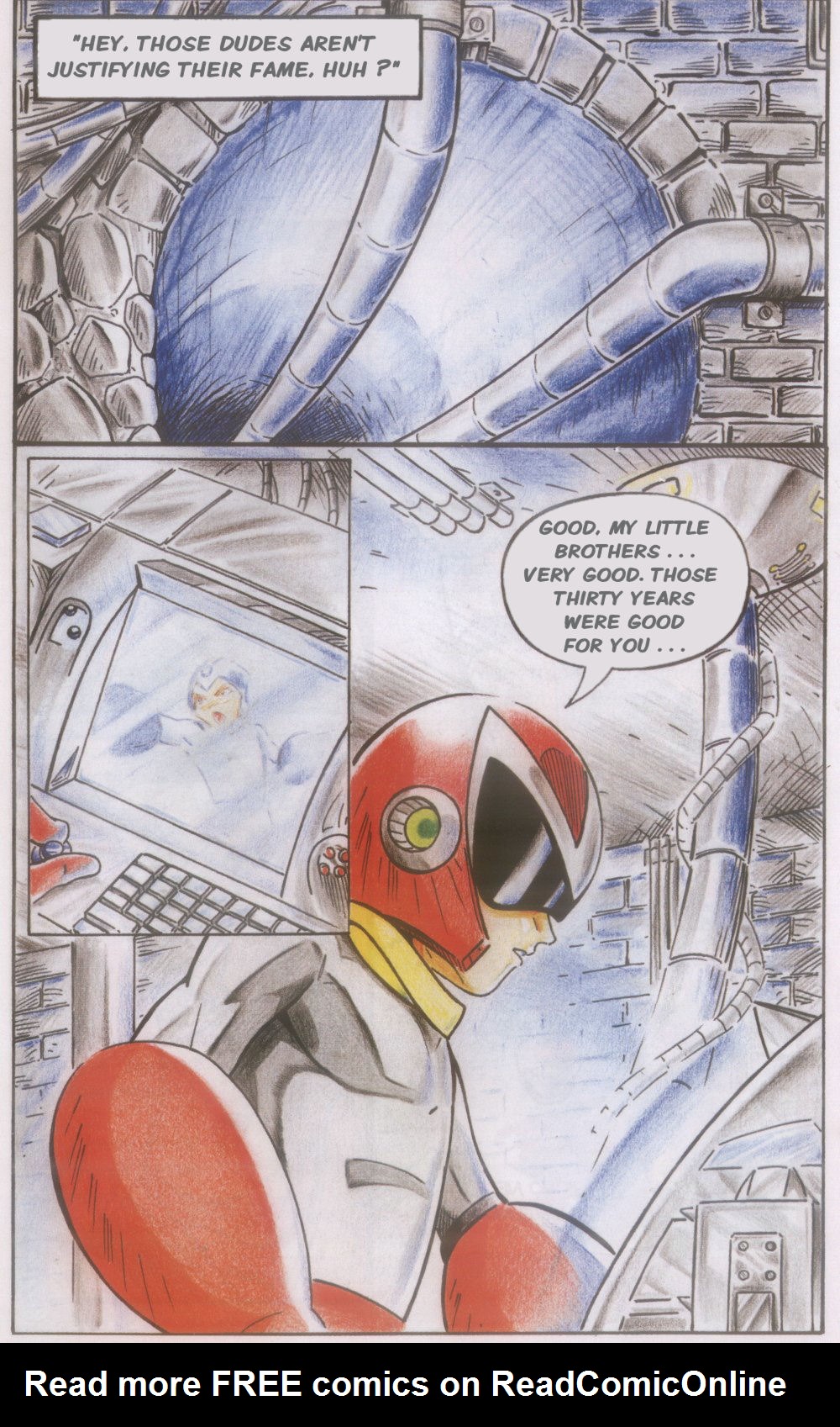 Read online Novas Aventuras de Megaman comic -  Issue #10 - 19