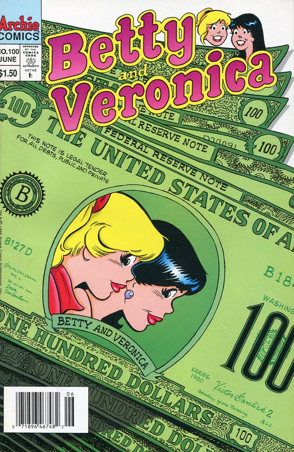 Read online Betty and Veronica (1987) comic -  Issue #100 - 1