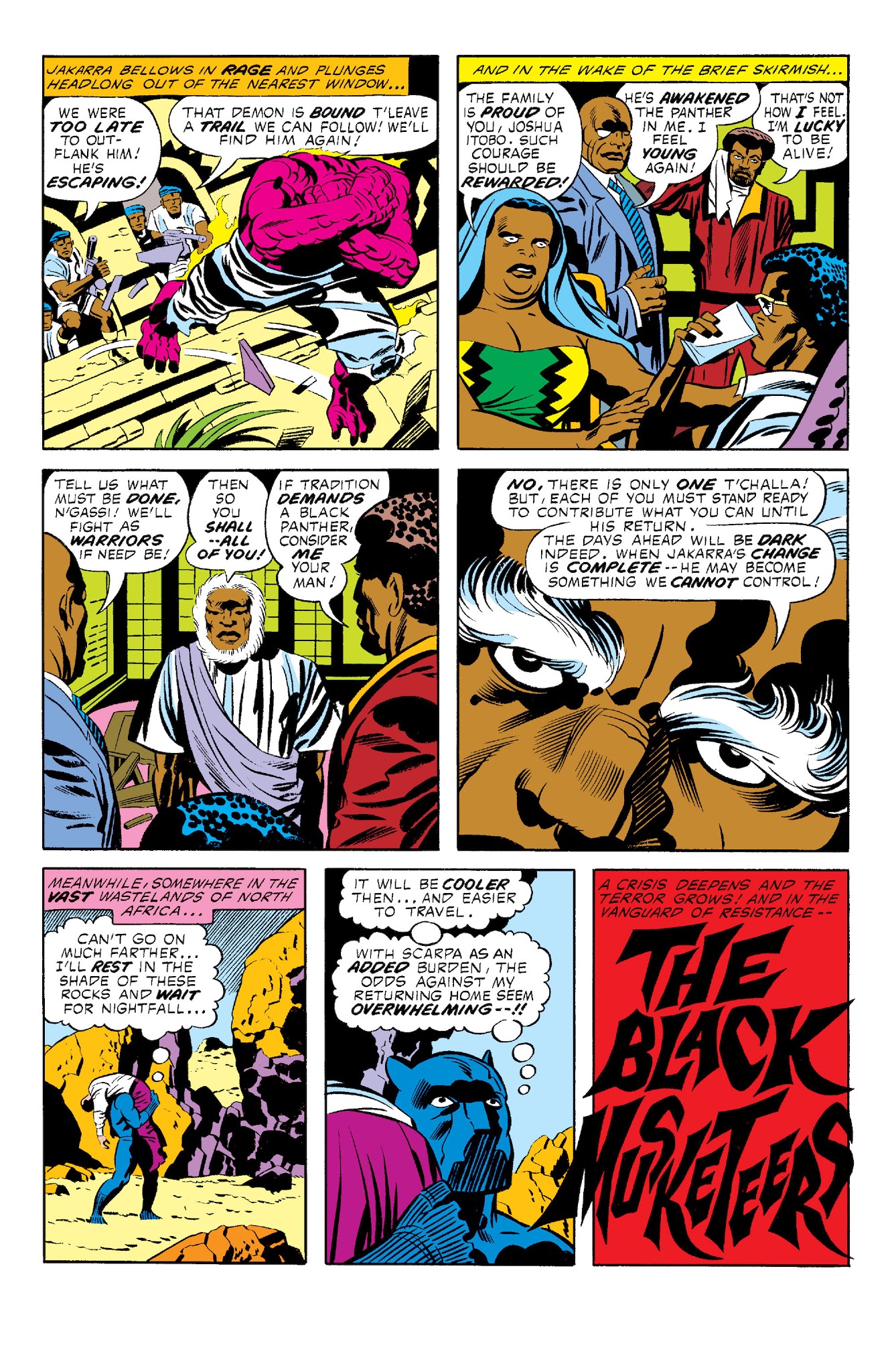 Read online Marvel Masterworks: The Black Panther comic -  Issue # TPB 2 - 147