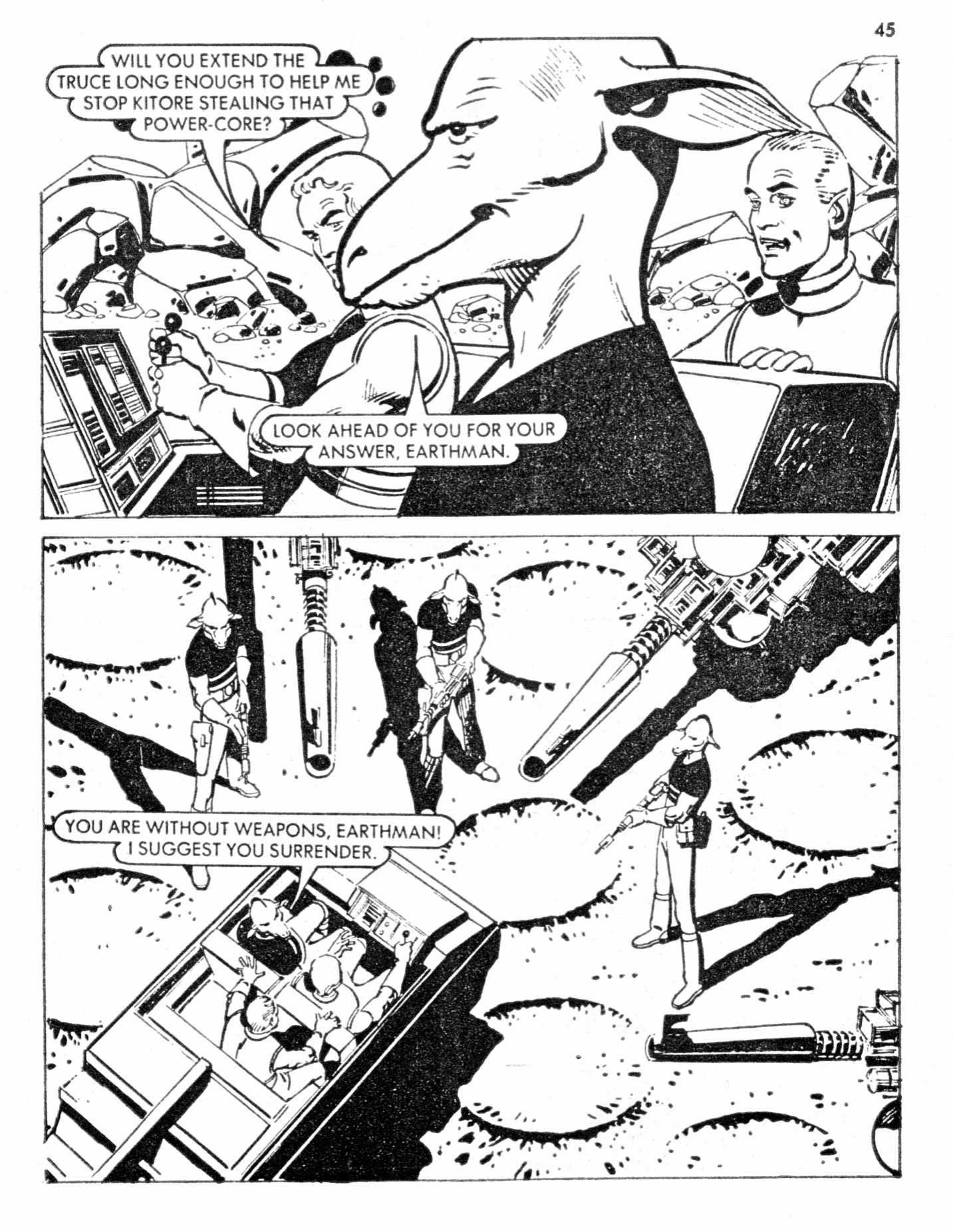 Read online Starblazer comic -  Issue #145 - 45