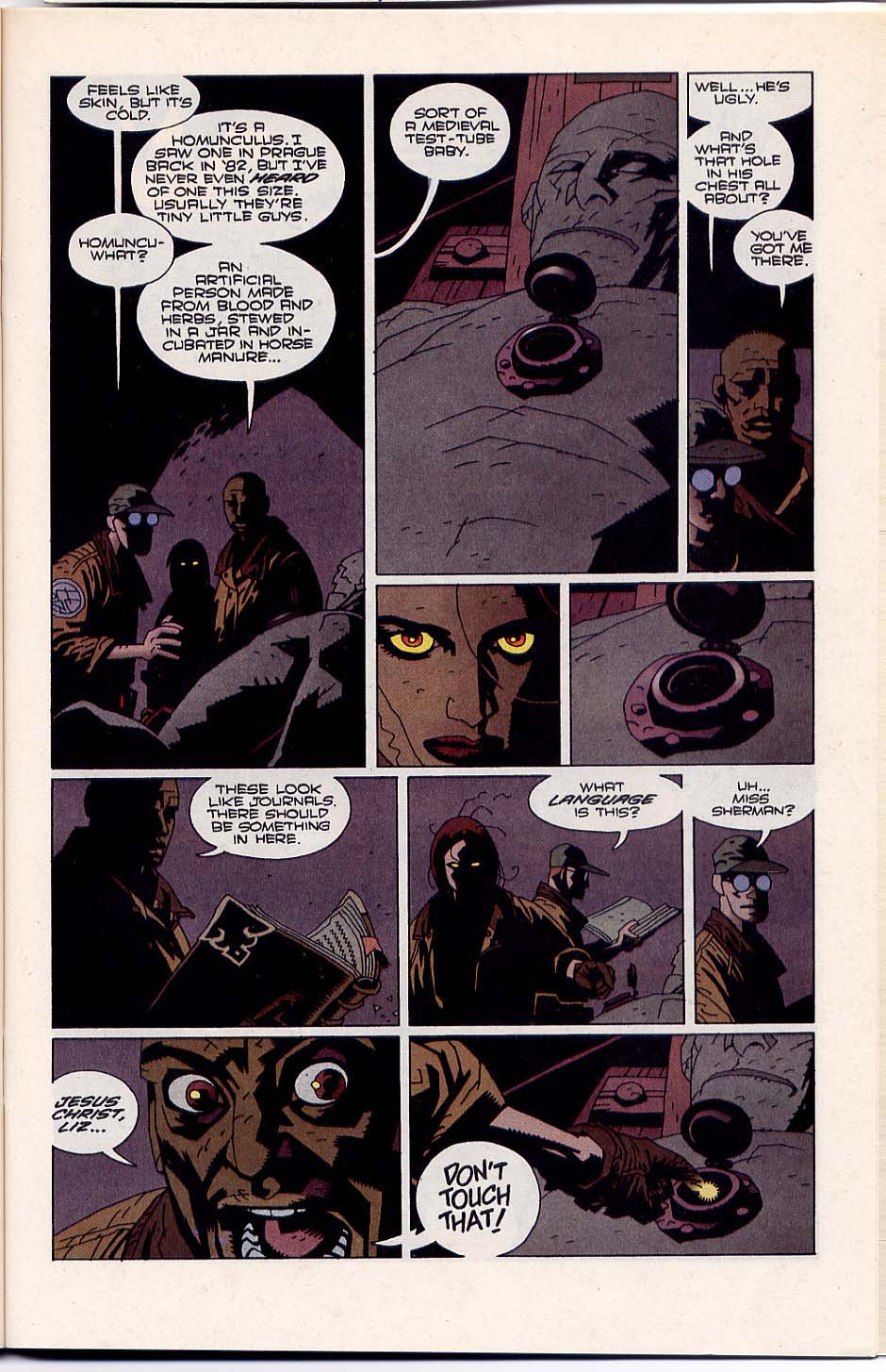 Read online Hellboy: Wake the Devil comic -  Issue #3 - 17