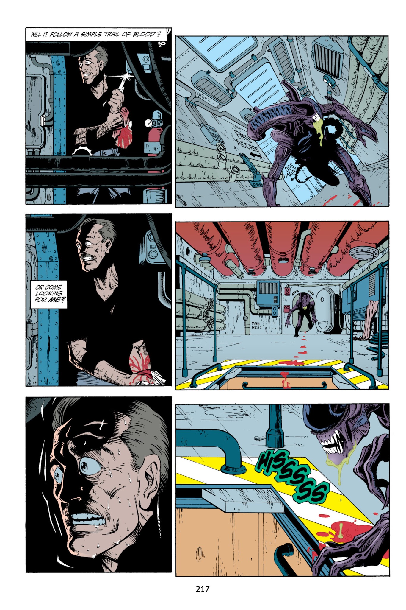 Read online Aliens Omnibus comic -  Issue # TPB 5 - 214