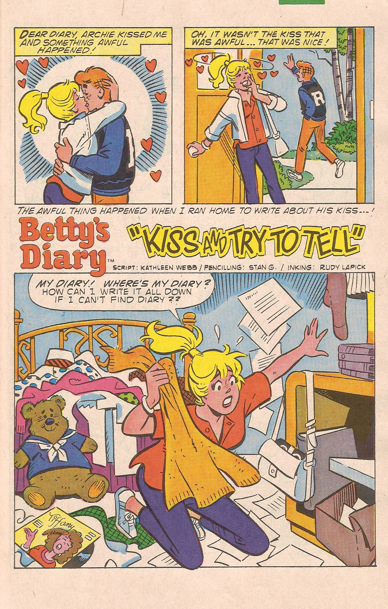 Read online Betty's Diary comic -  Issue #22 - 29