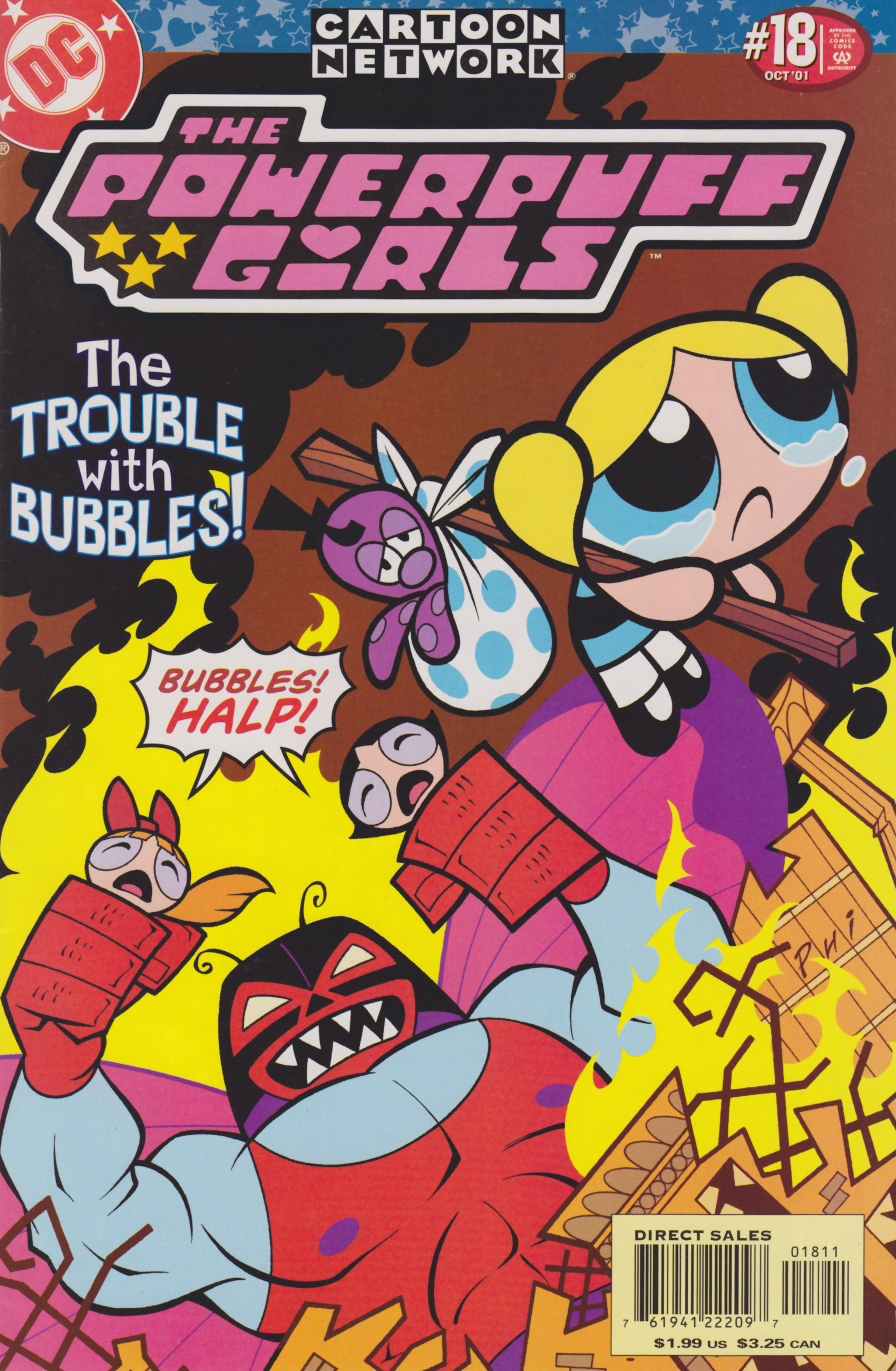 Read online The Powerpuff Girls comic -  Issue #18 - 1