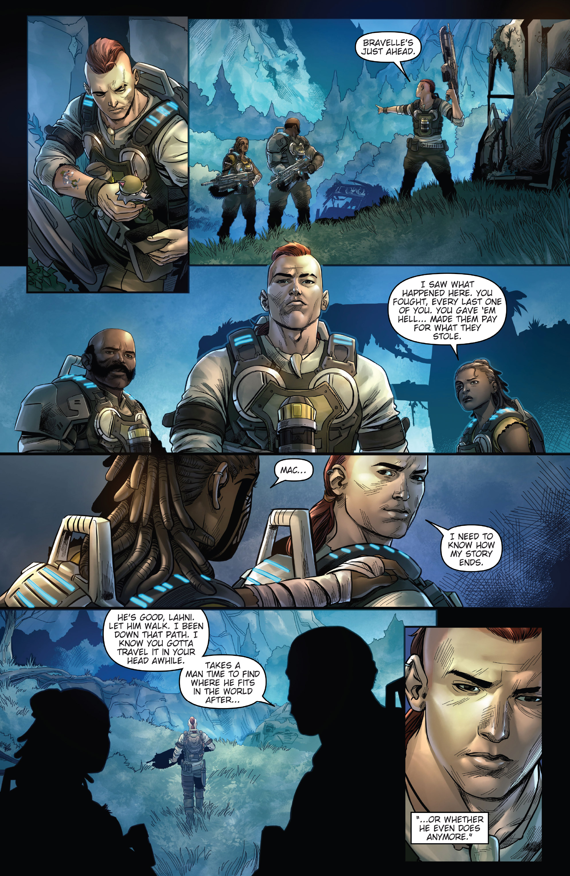 Read online Gears of War: Hivebusters comic -  Issue #3 - 9