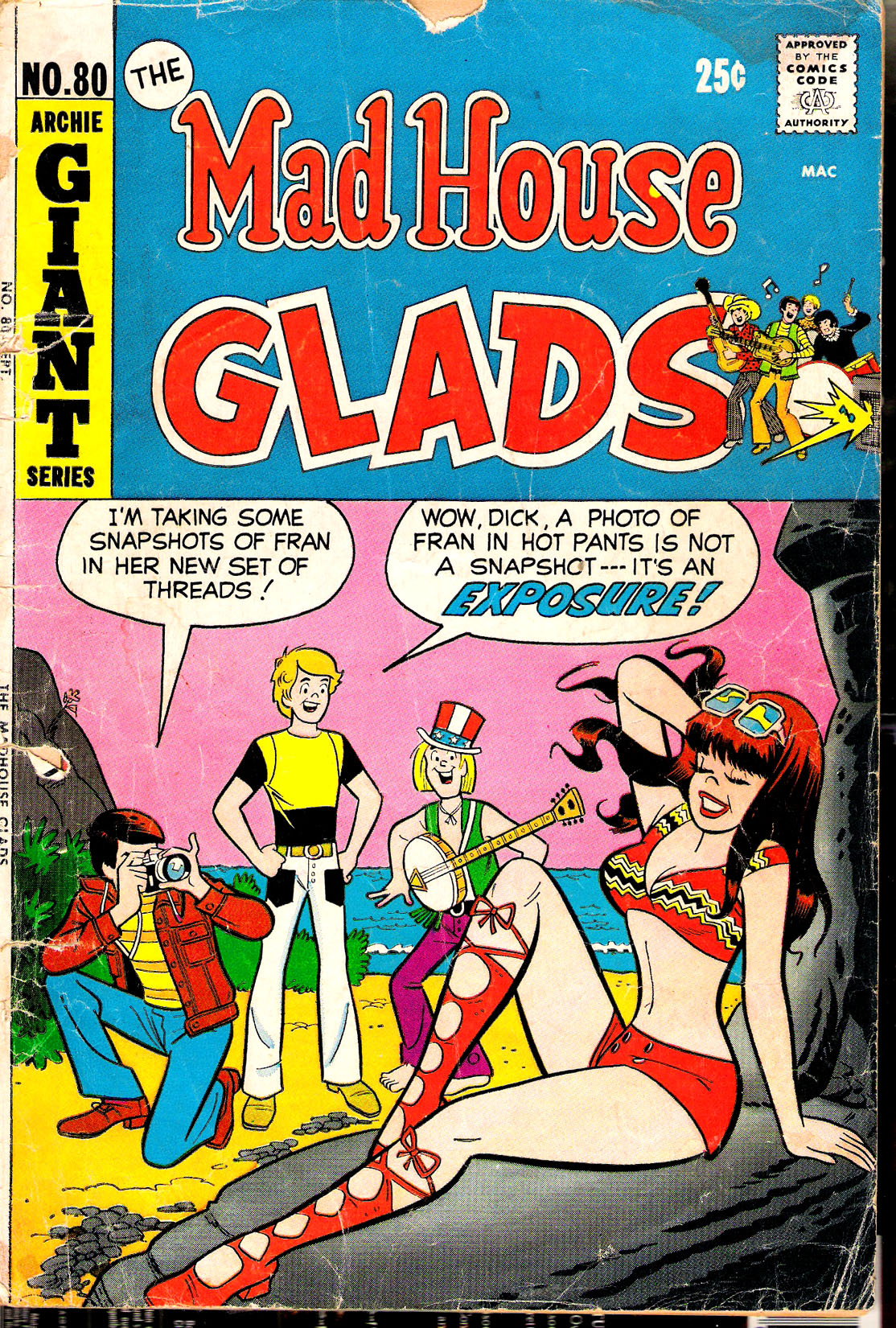 Read online The Mad House Glads comic -  Issue #80 - 1