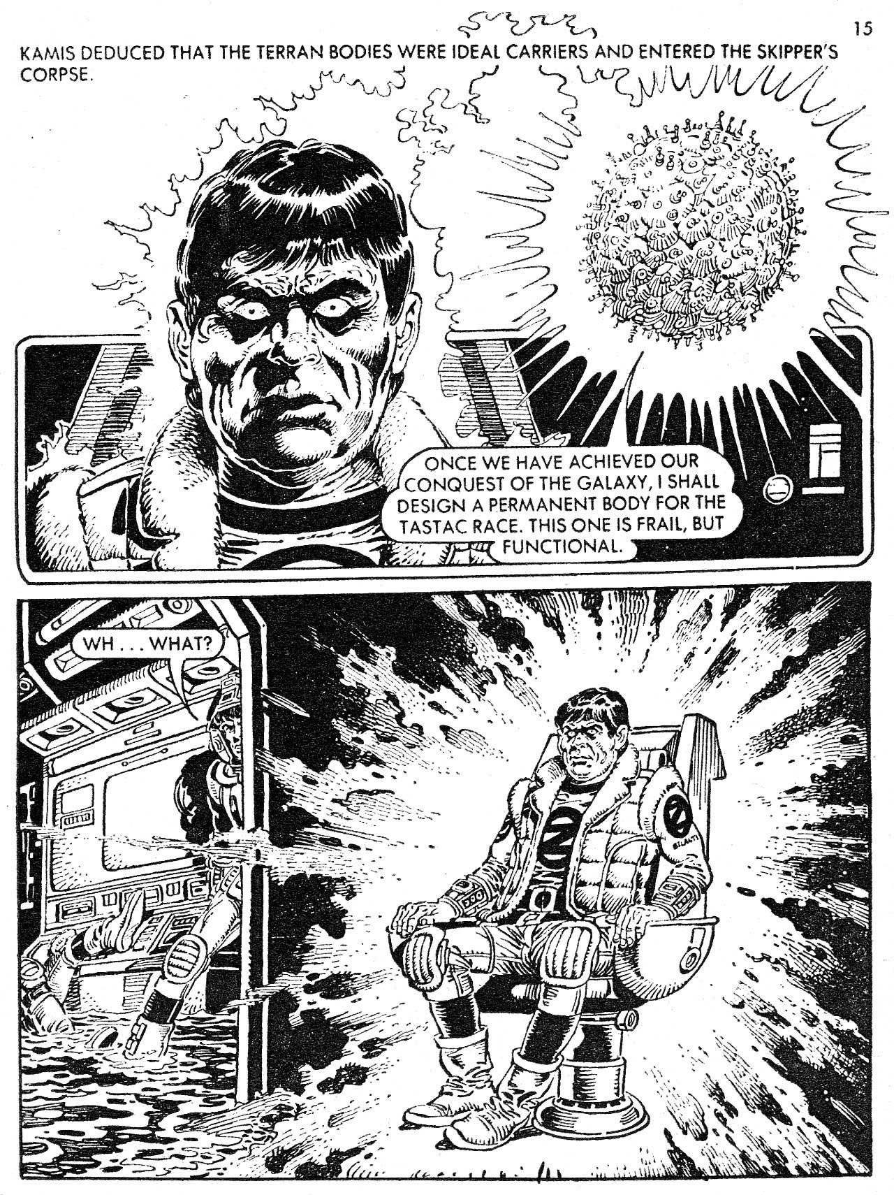 Read online Starblazer comic -  Issue #132 - 15