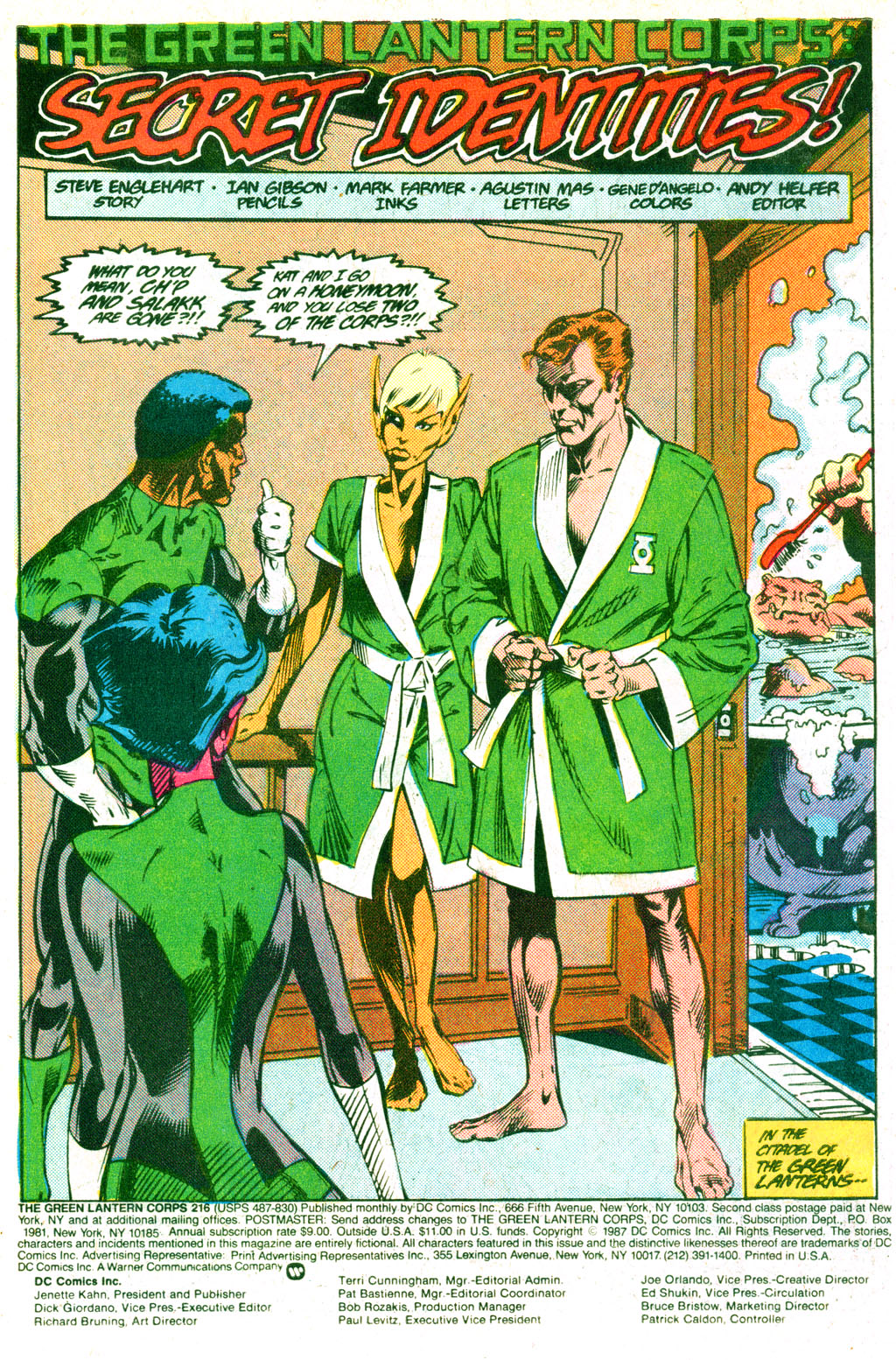 Green Lantern (1960) Issue #216 #219 - English 2
