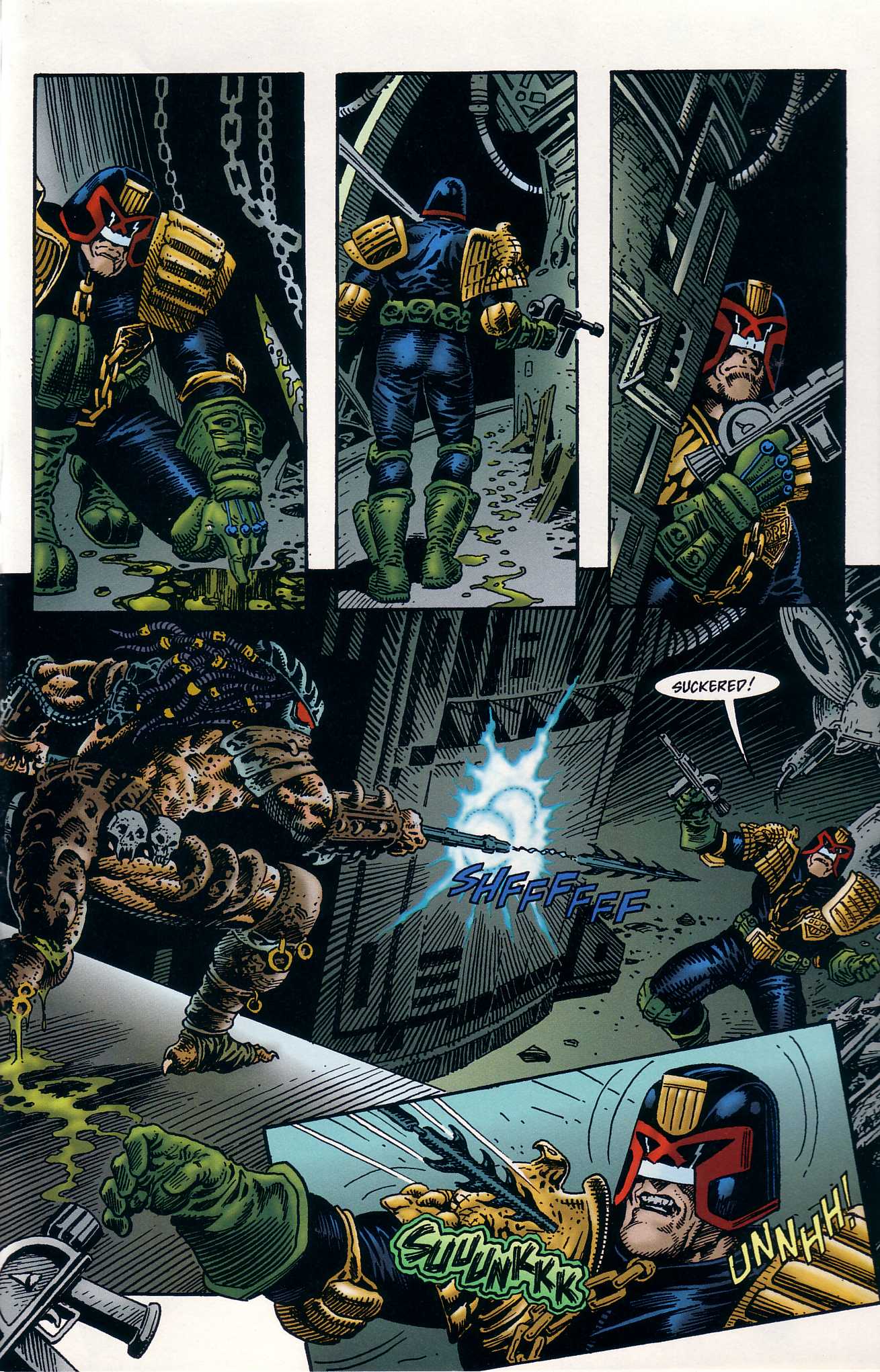 Read online Predator Versus Judge Dredd comic -  Issue #1 - 15