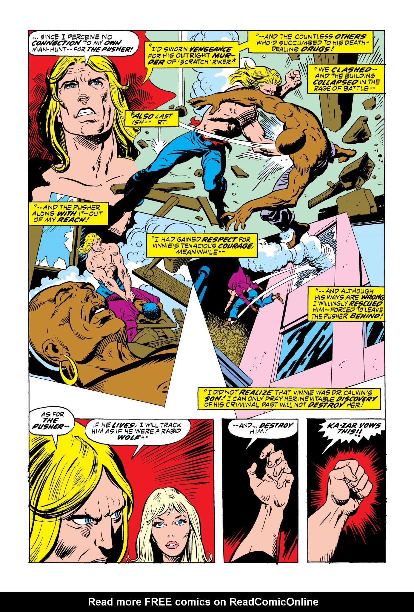 Read online Marvel Masterworks: Ka-Zar comic -  Issue # TPB 1 - 76