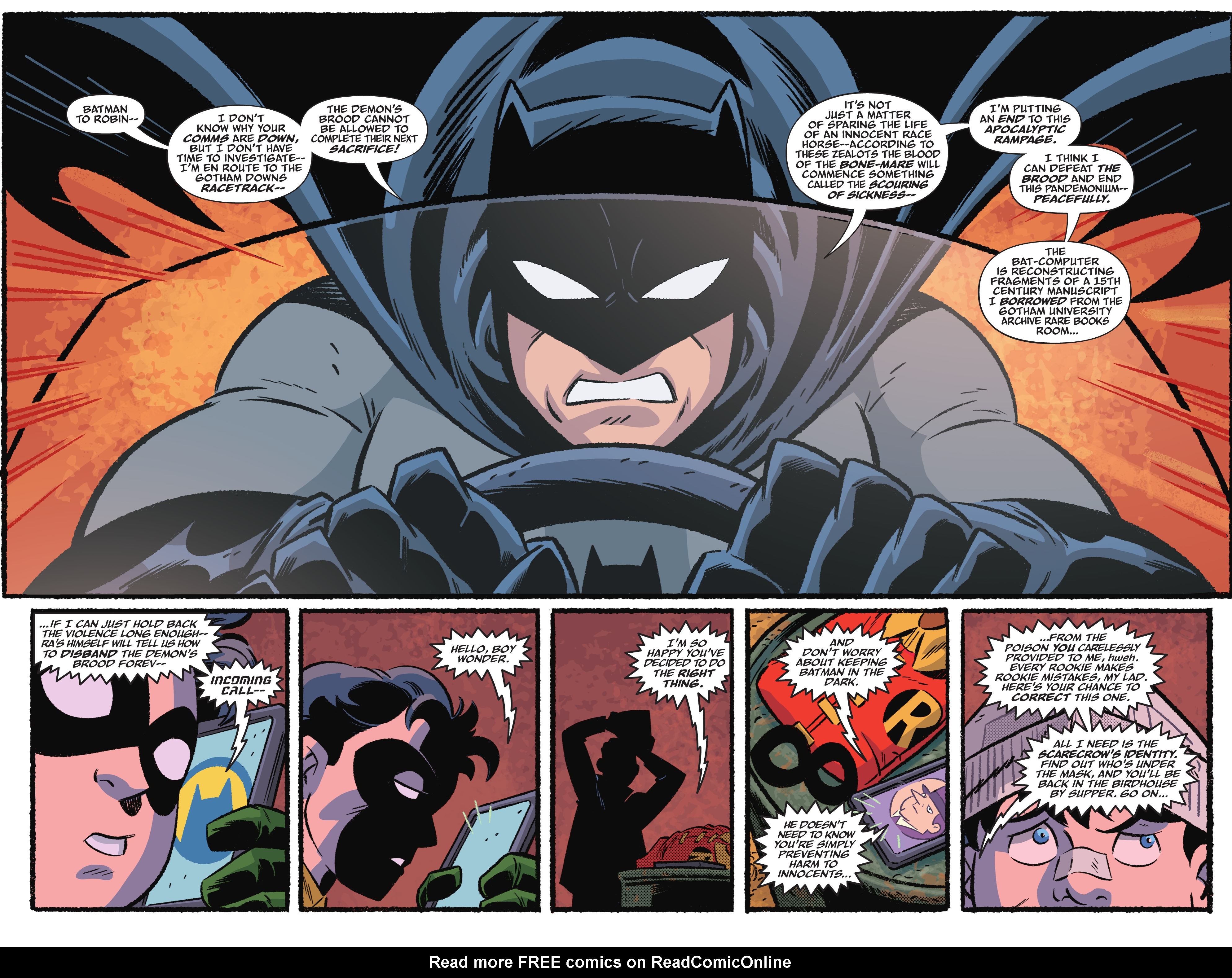 Read online Batman: The Audio Adventures comic -  Issue #5 - 19