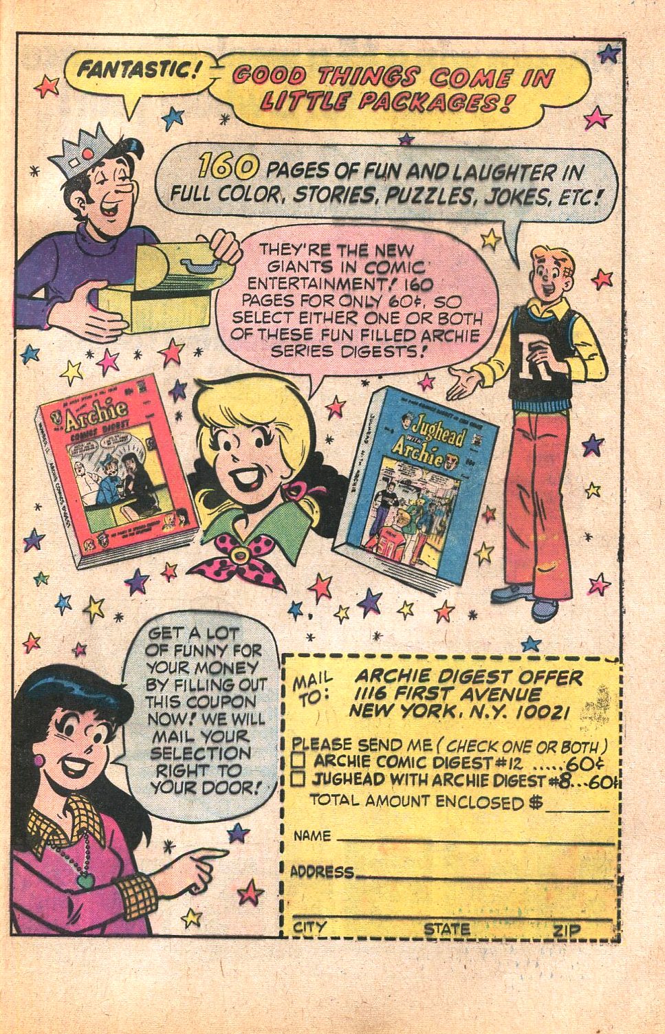 Read online Archie's TV Laugh-Out comic -  Issue #31 - 33