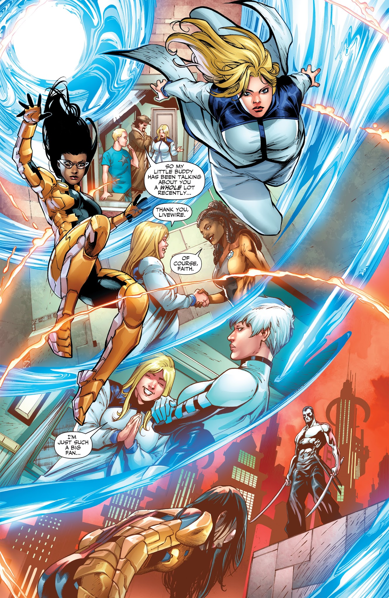 Read online Faith and the Future Force comic -  Issue #2 - 21