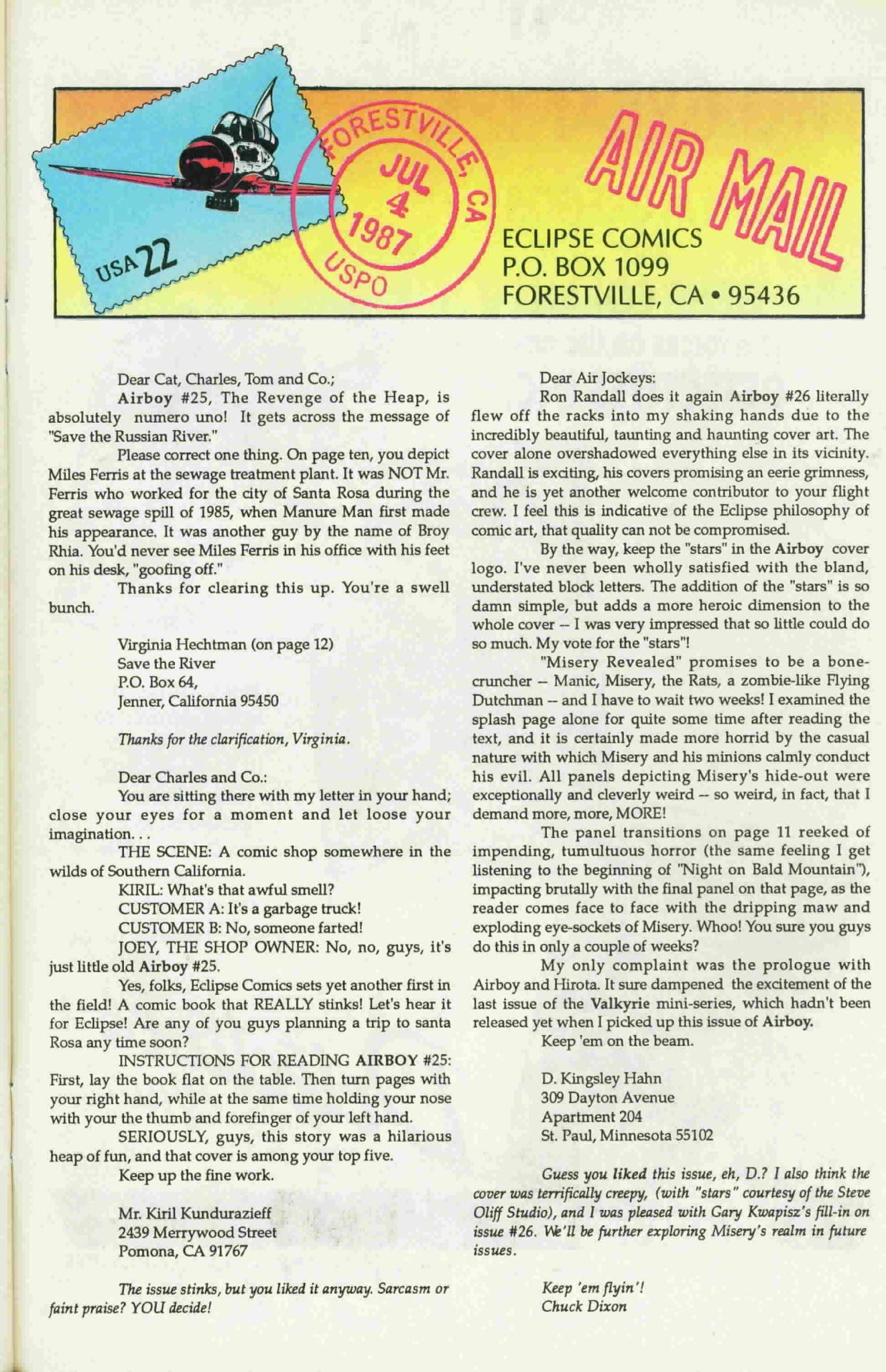 Read online Airboy (1986) comic -  Issue #32 - 31