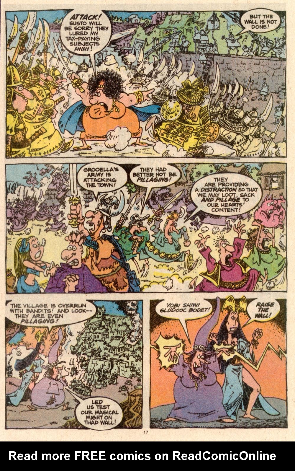 Read online Sergio Aragonés Groo the Wanderer comic -  Issue #59 - 17