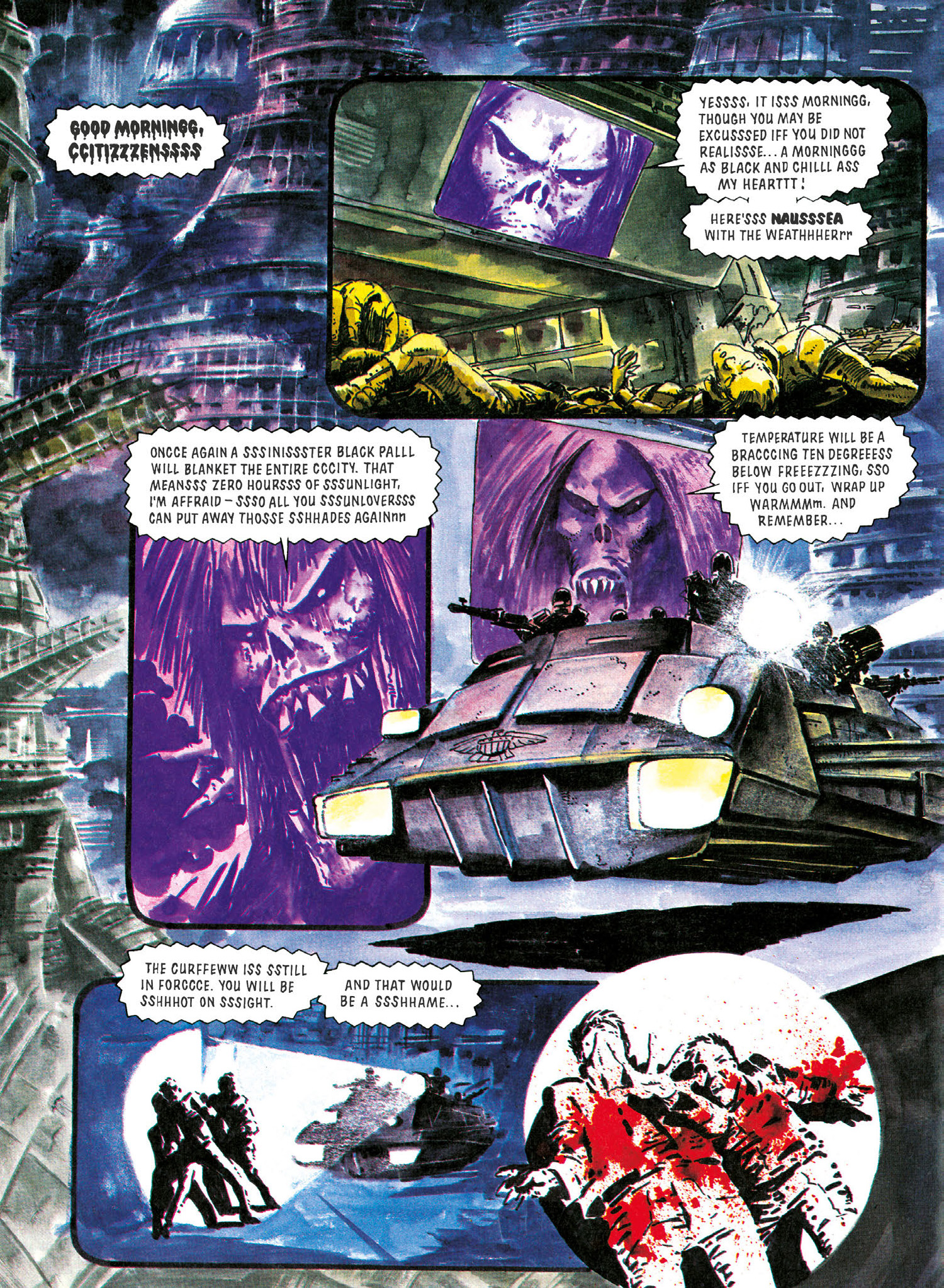 Read online Essential Judge Dredd: Necropolis comic -  Issue # TPB (Part 2) - 35