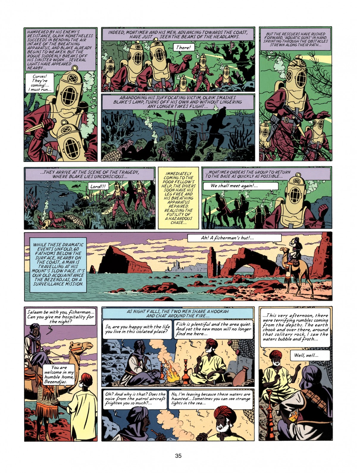 Read online Blake & Mortimer comic -  Issue #17 - 35