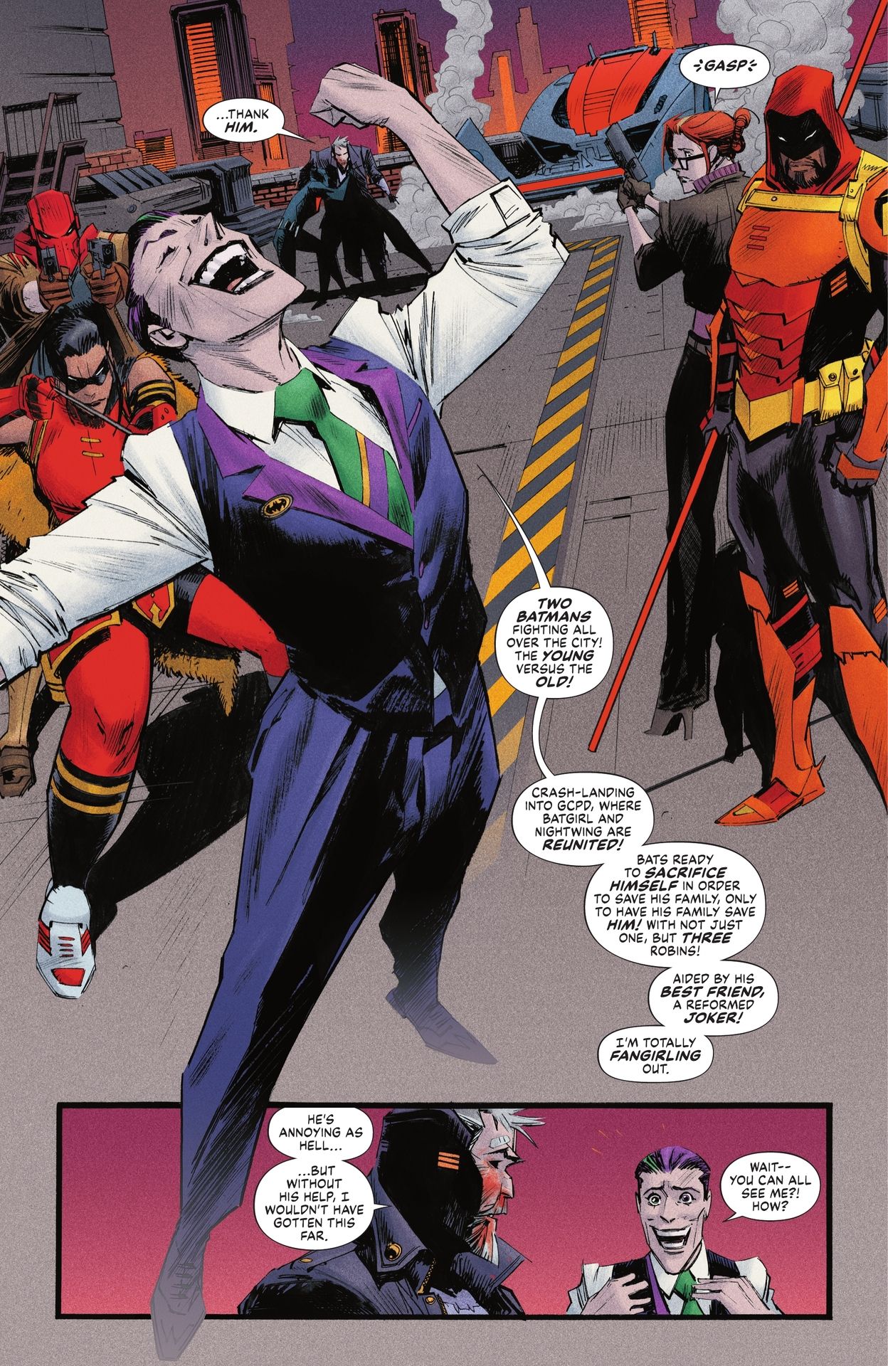 Read online Batman: Beyond the White Knight comic -  Issue #7 - 19
