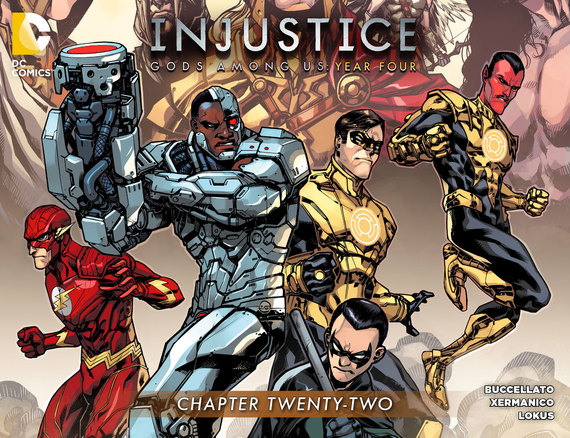 Read online Injustice: Gods Among Us Year Four comic -  Issue #22 - 1