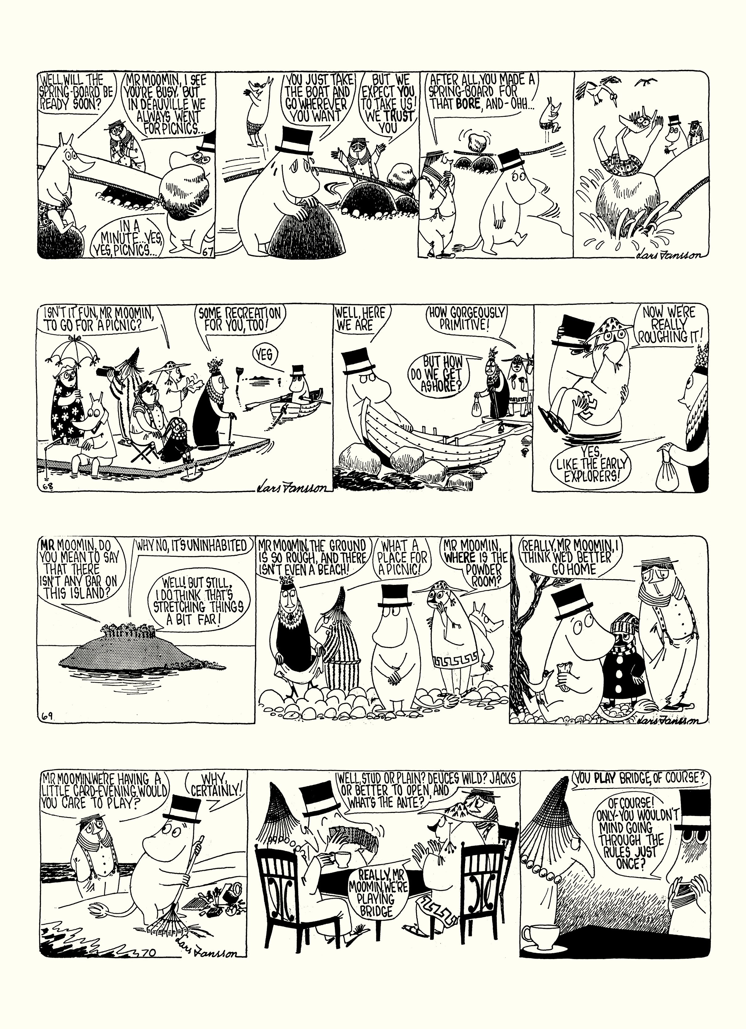 Read online Moomin: The Complete Lars Jansson Comic Strip comic -  Issue # TPB 8 - 68