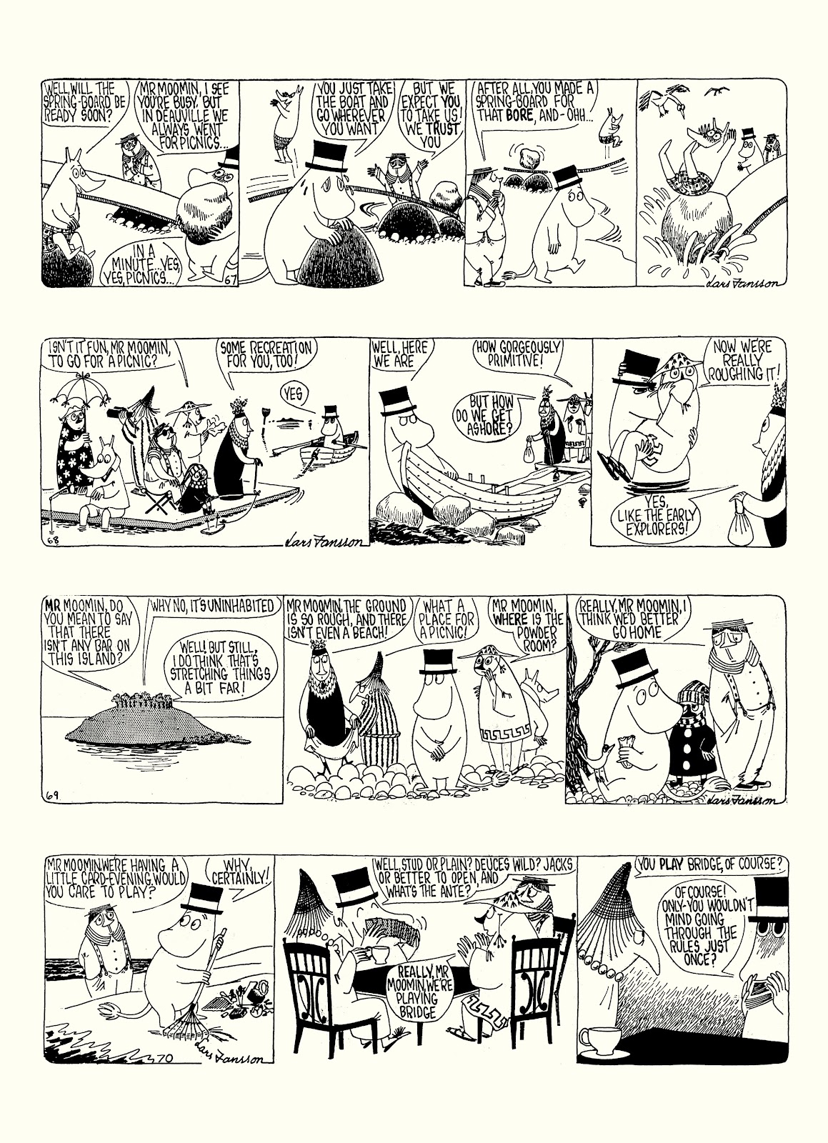 Moomin: The Complete Lars Jansson Comic Strip issue TPB 8 - Page 68