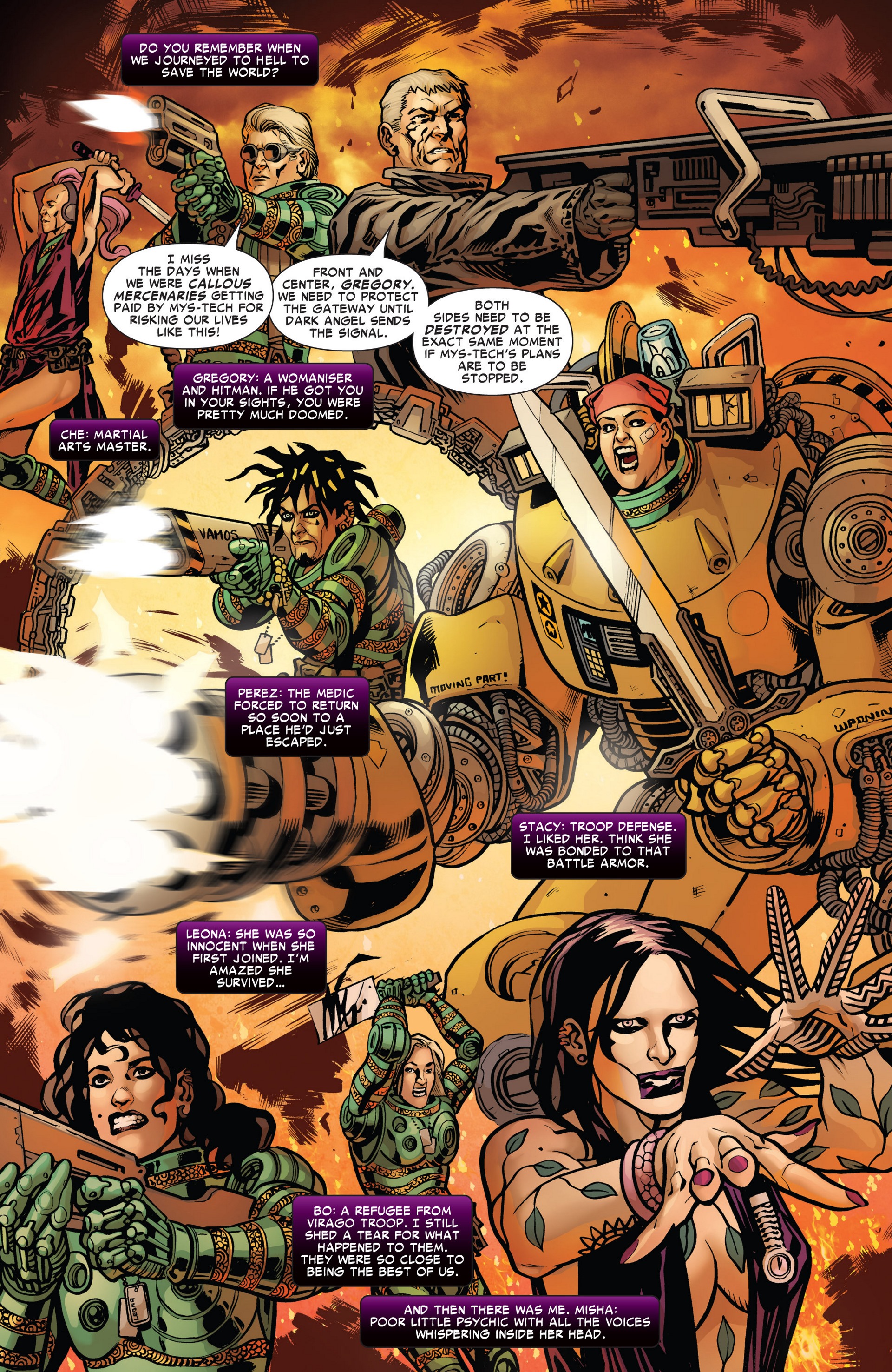 Read online Revolutionary War: Warheads comic -  Issue # Full - 5