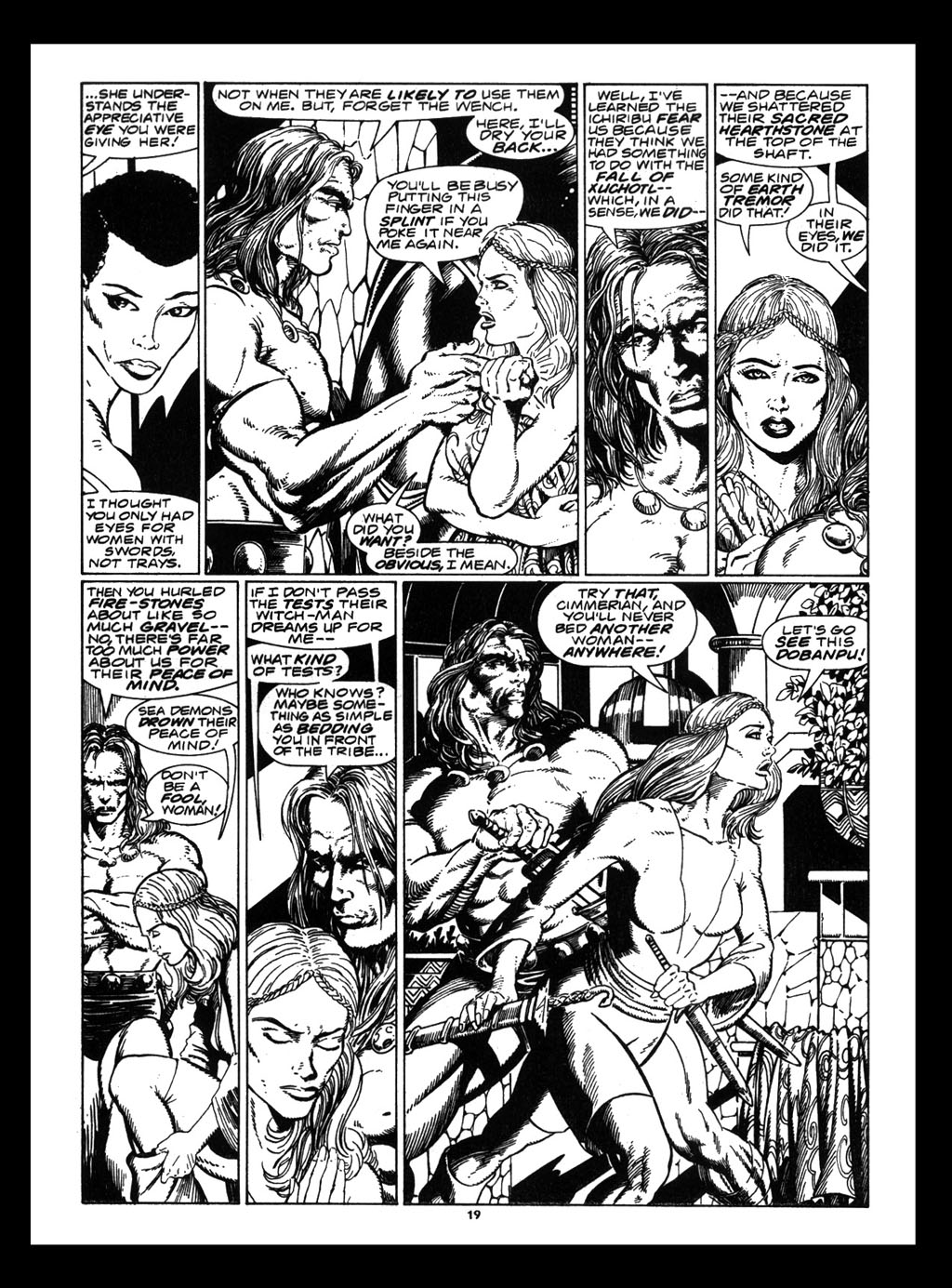 The Savage Sword Of Conan issue 212 - Page 21