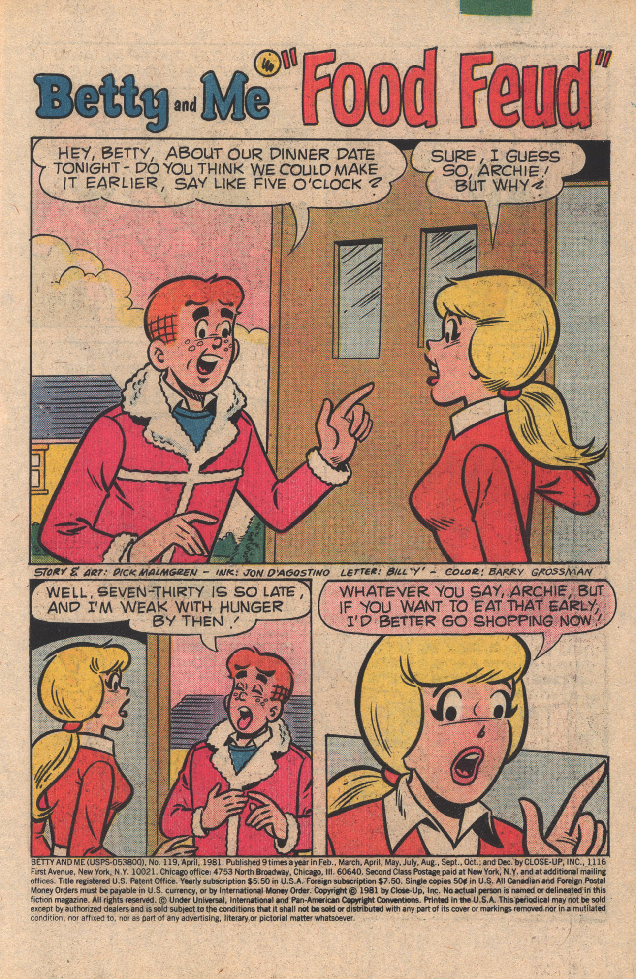 Read online Betty and Me comic -  Issue #119 - 3